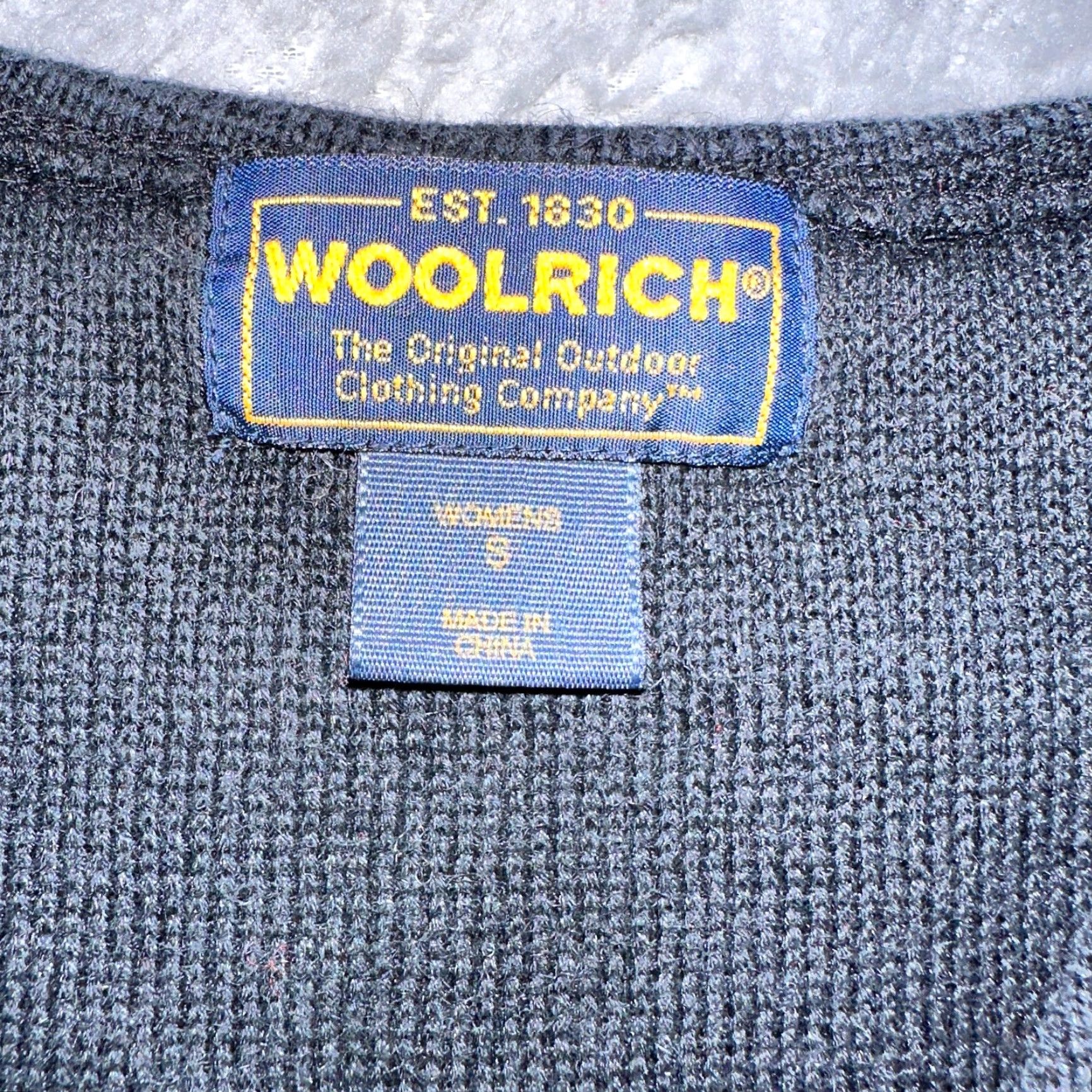 Vintage Woolrich Vest Womens S Black Embroidered Snowflake Snowman Zip Front Winter Pockets X-Mas 1990s (if applicable) Mens/Womens Size S / US 4 / IT 40 - 6 Thumbnail