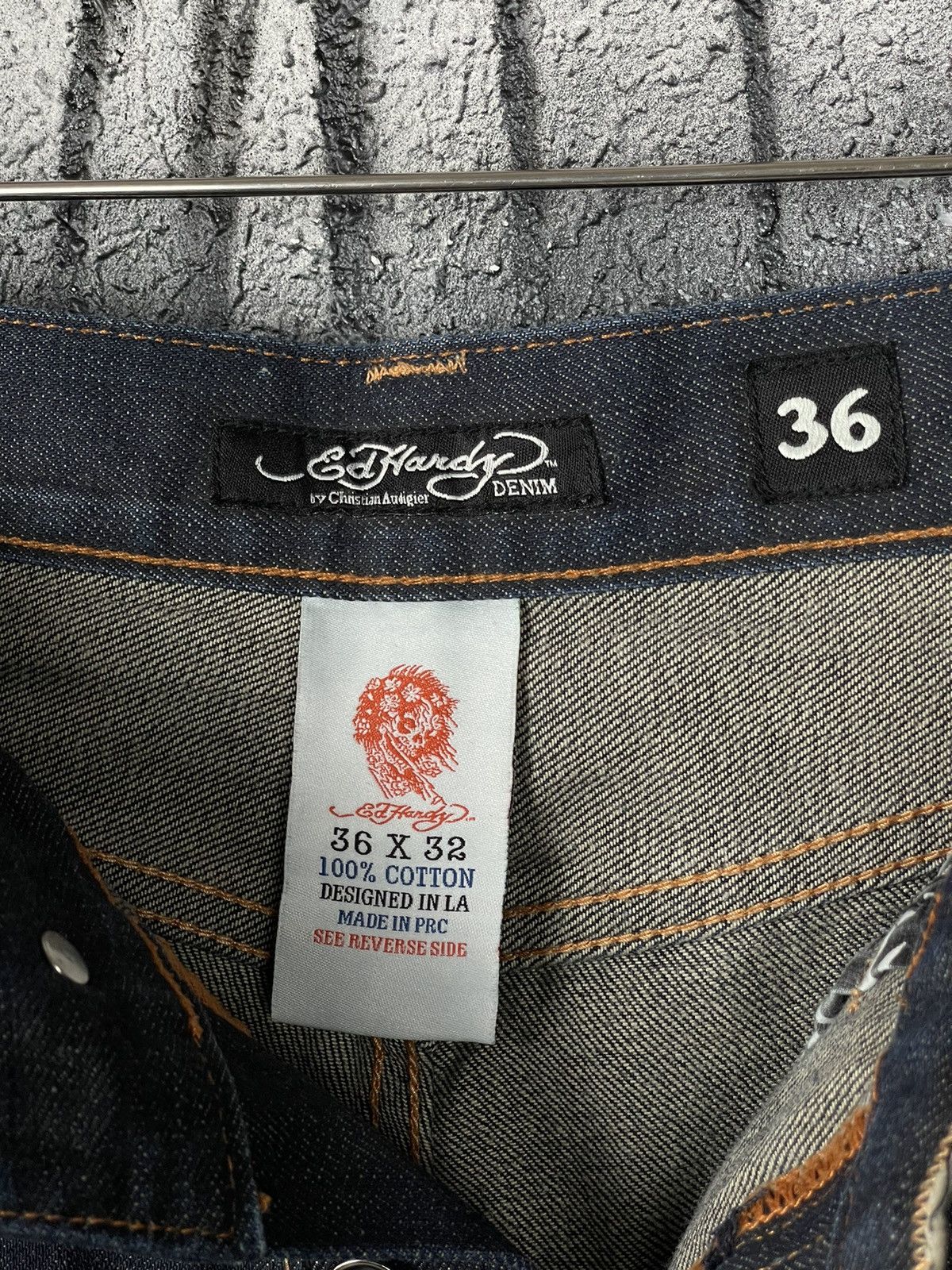 Ed Hardy Ed Hardy by Christian Audigier Jeans Shorts Size 36 Size US 36 / EU 52 - 7 Thumbnail