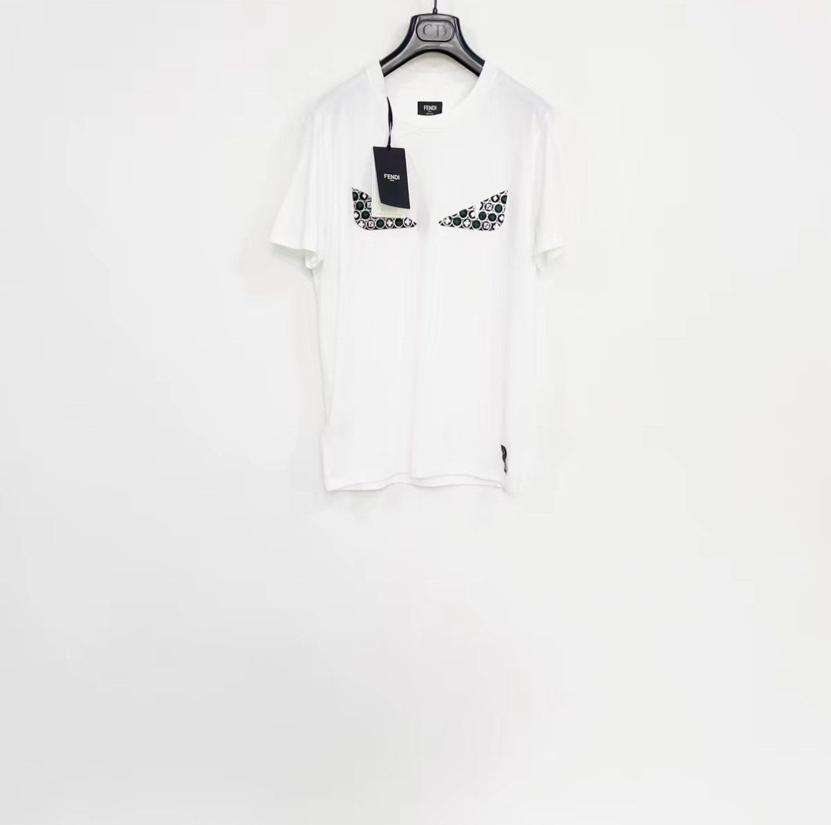 Fendi FENDI 100% Cotton Short Sleeve T-shirt J30 Size US XXL / EU 58 / 5 - 1 Thumbnail