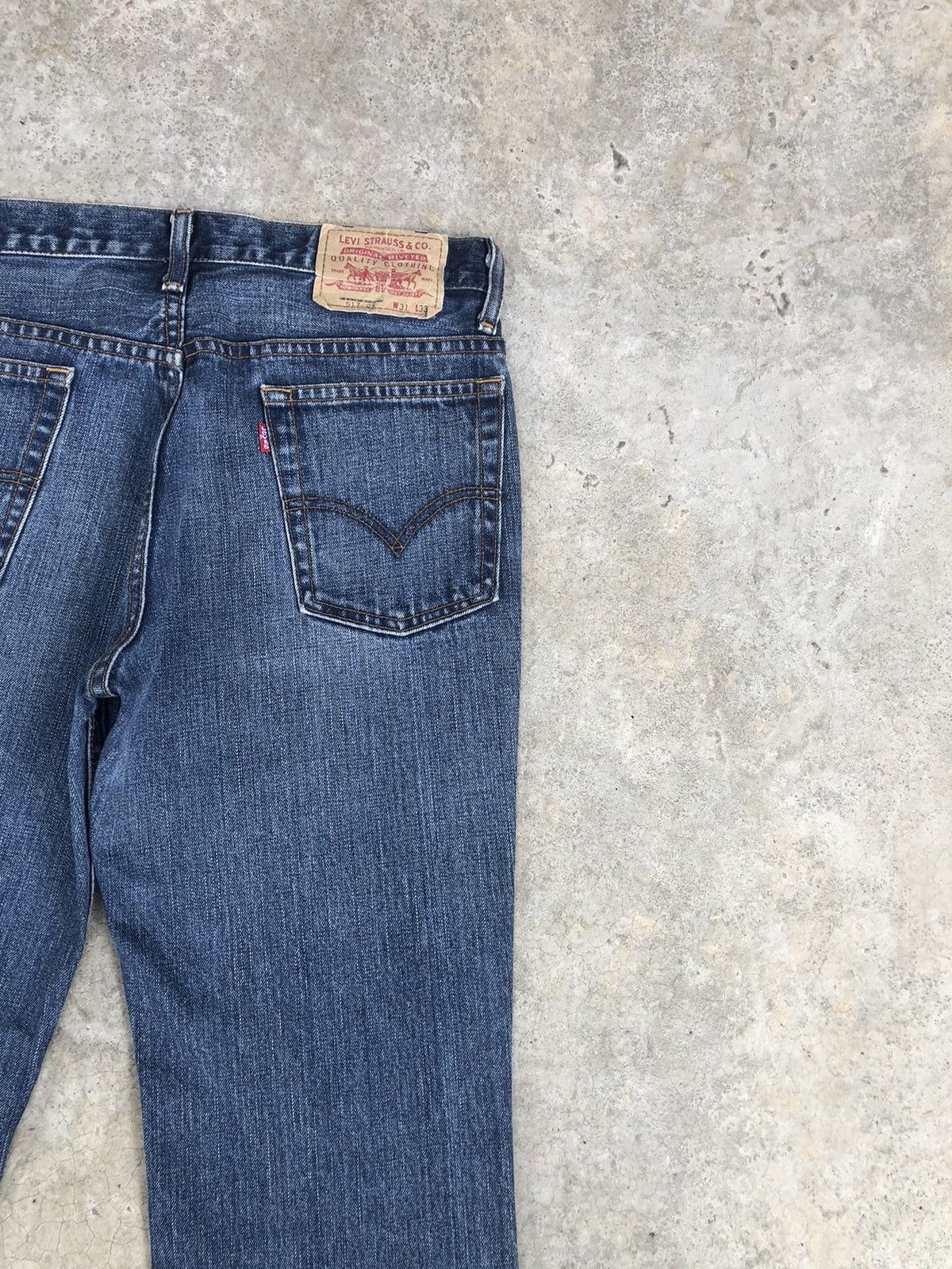 If Six Was Nine Levi’s 517 Flared Jeans Distressed Jeans Size US 30 / EU 46 - 10 Thumbnail