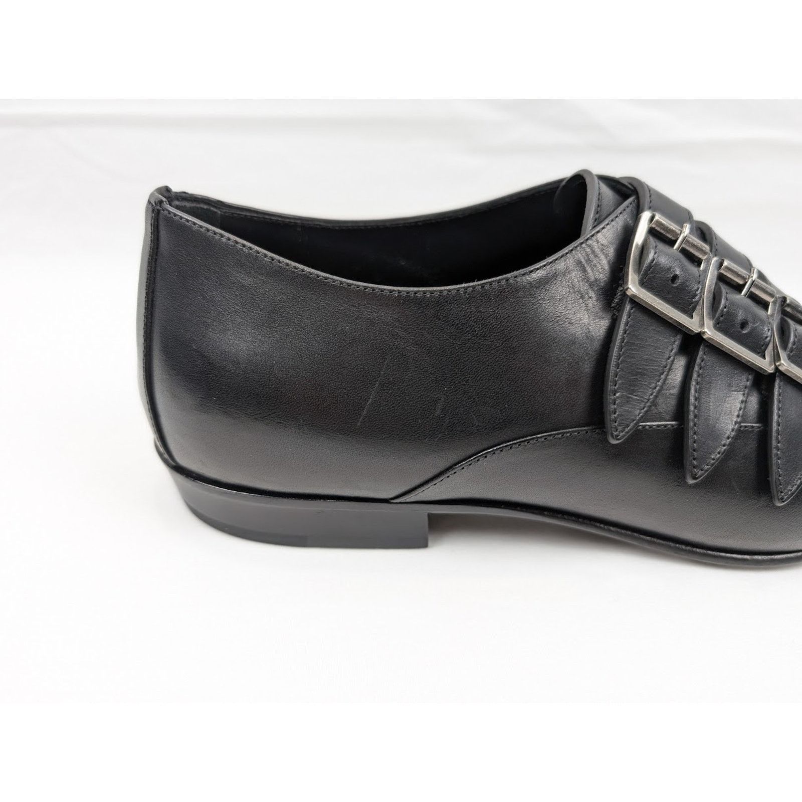 Saint Laurent Paris o1rshd1 Q:2 / Levine 15 Derby Shoes in Nero Size US 10 / EU 43 - 4 Thumbnail