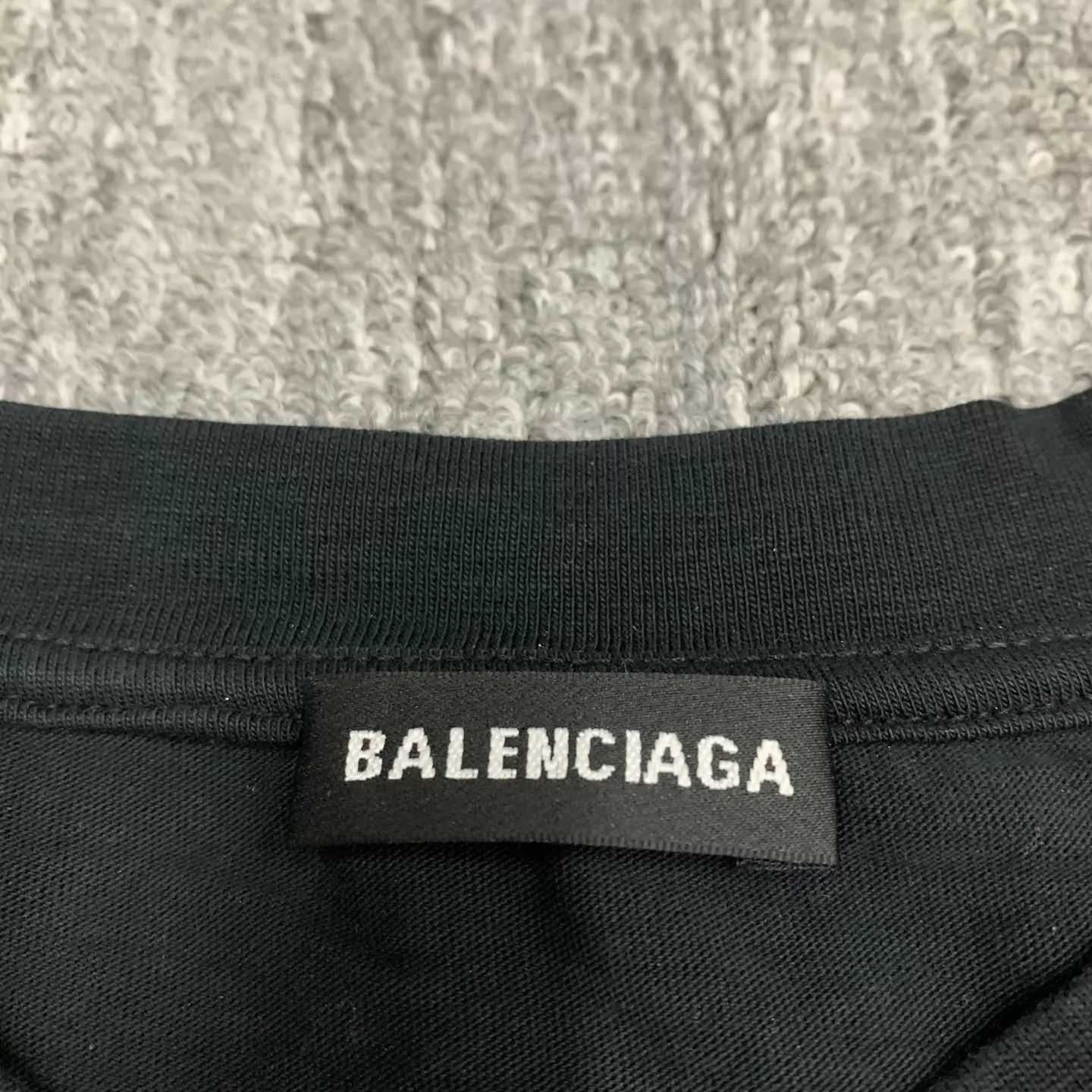 Balenciaga Balenciaga black back logo short-sleeve T-shirt S Size US S / EU 44-46 / 1 - 4 Thumbnail