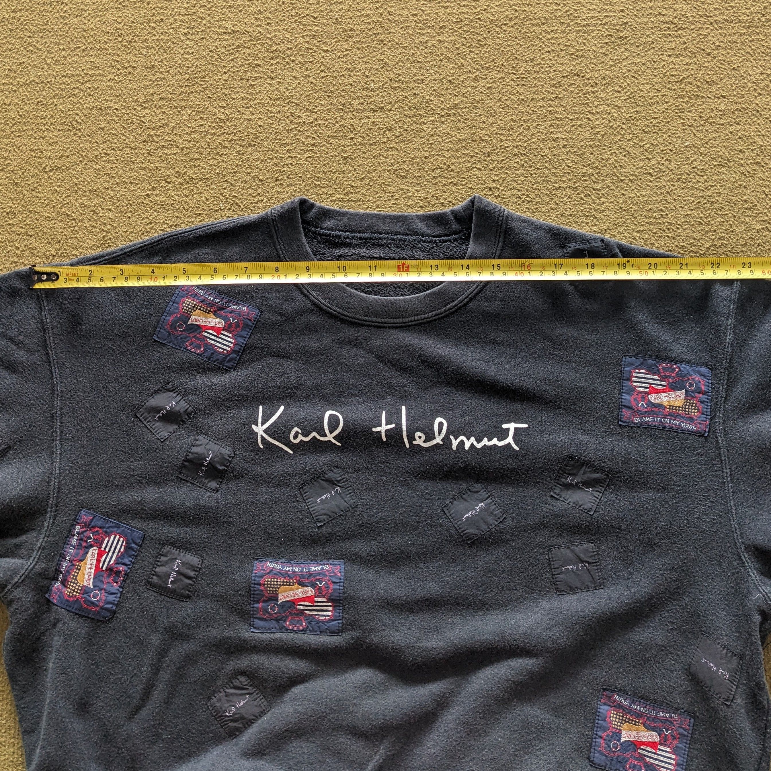 Vintage Vintage KARL HELMUT Brand Sweatshirt Size US L / EU 52-54 / 3 - 6 Thumbnail