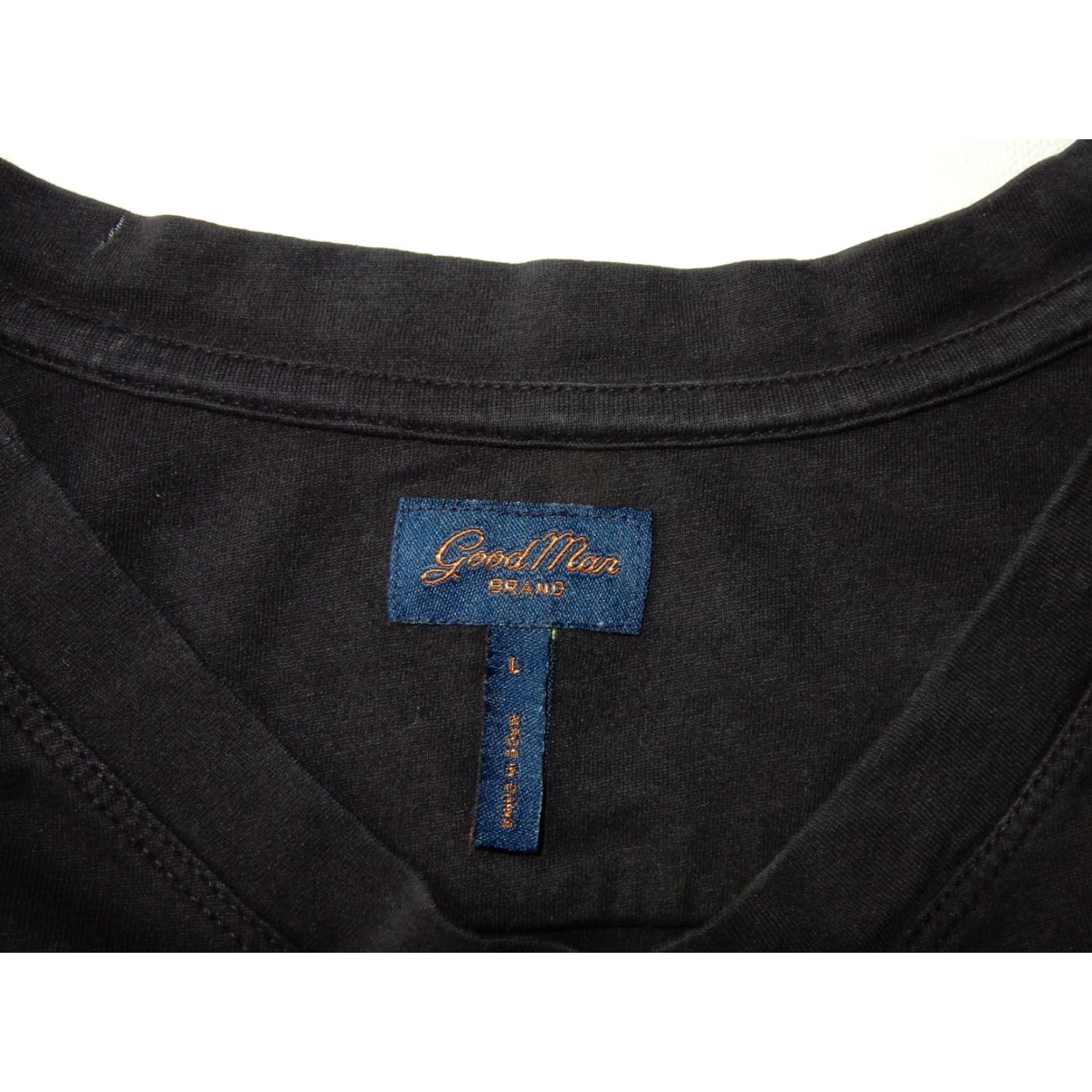 Vintage Goodman Men's T-Shirt Size L Short Sleeve Black Cotton Casual Top Size US L / EU 52-54 / 3 - 5 Thumbnail