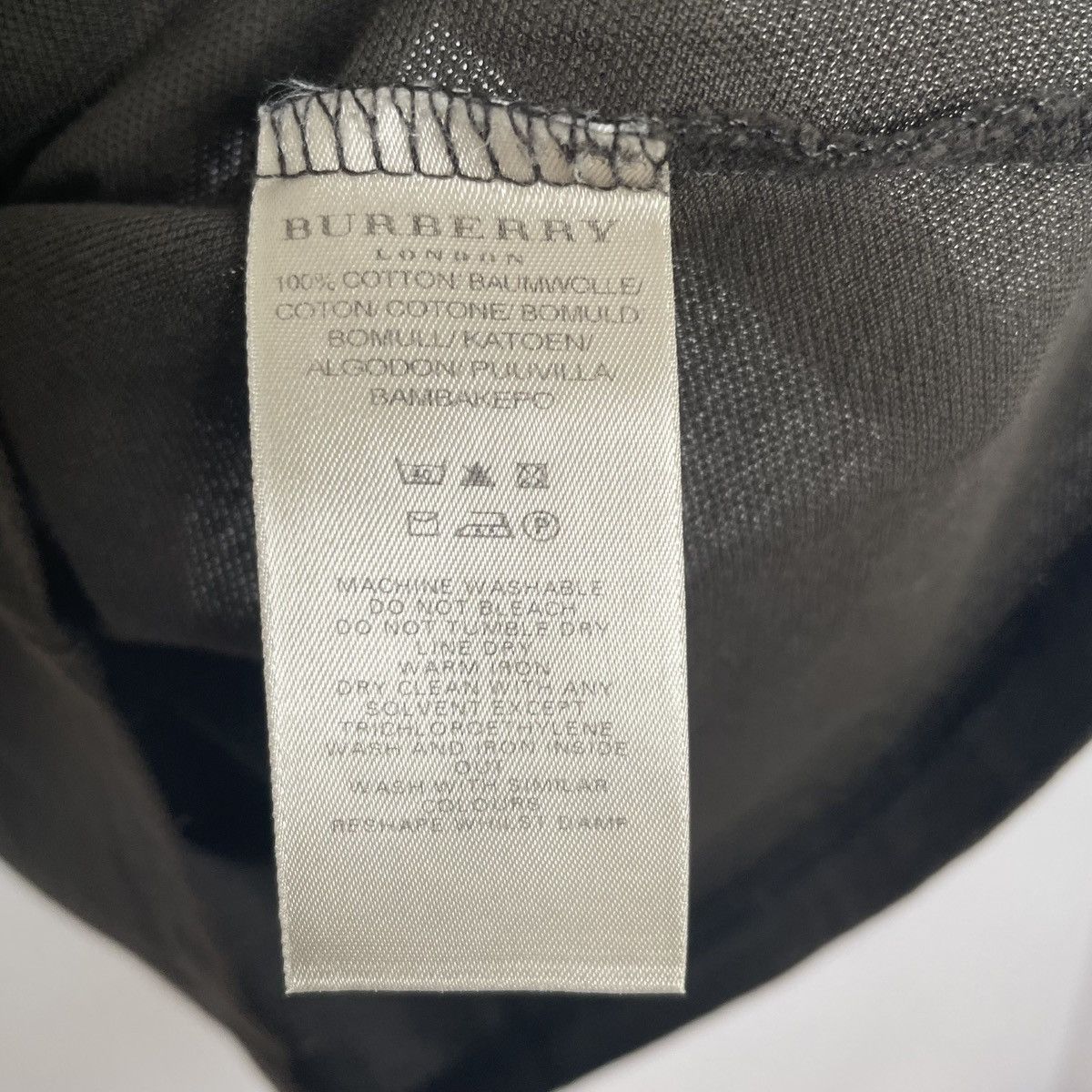 Burberry Burberry Brown Lace Trim Short Sleeve Polo Shirt K26WX Size S / US 4 / IT 40 - 6 Thumbnail