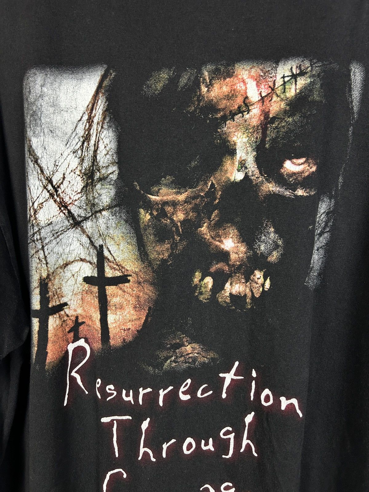 Band Tees Bloodbath 2002 Ressurection Through Carnage Metal T-Shirt XL Size US XL / EU 56 / 4 - 5 Thumbnail