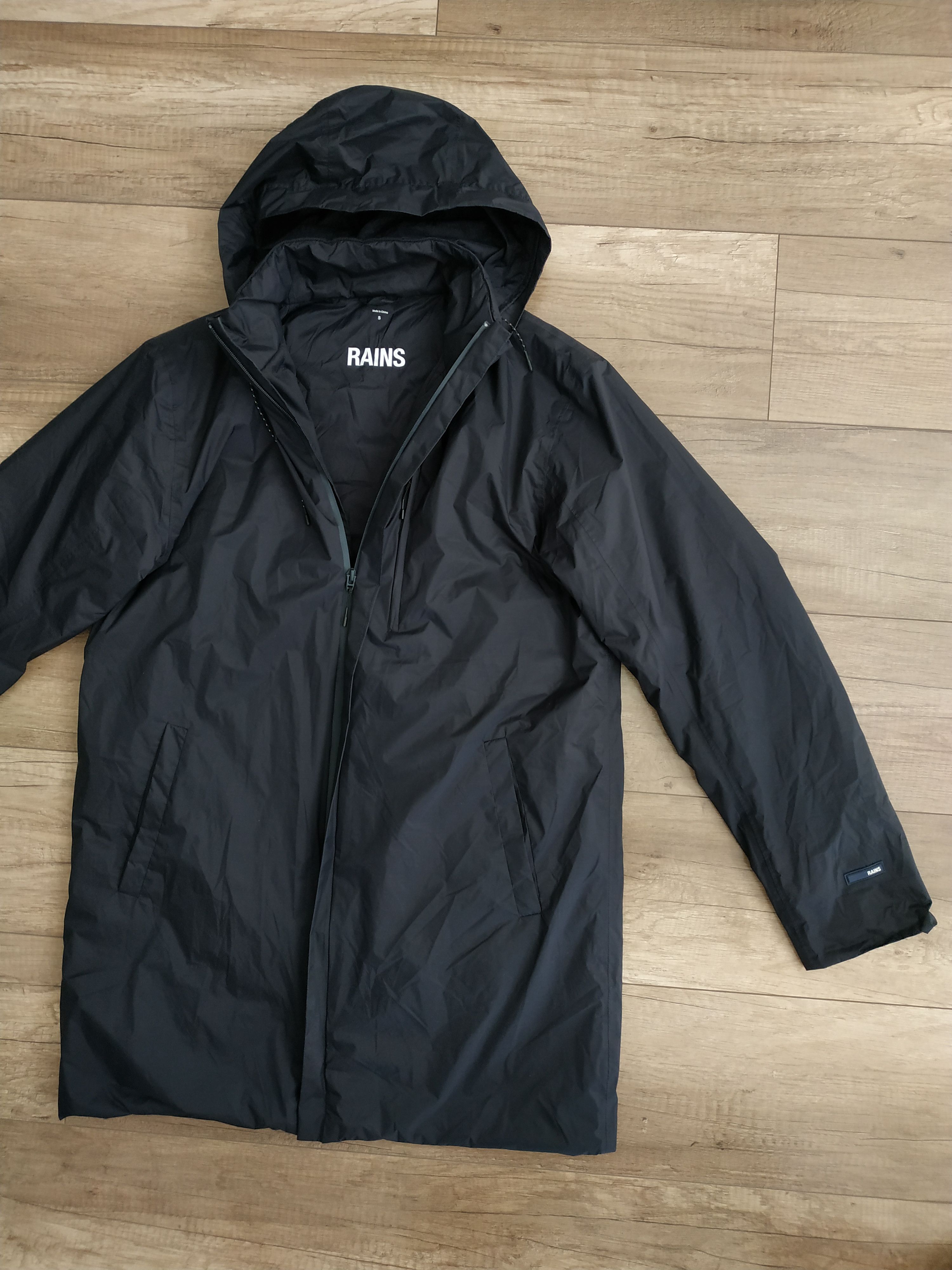 Rains RAINS Men's Waterproof Coat-Jacket, s. SMALL Size US S / EU 44-46 / 1 - 2 Thumbnail