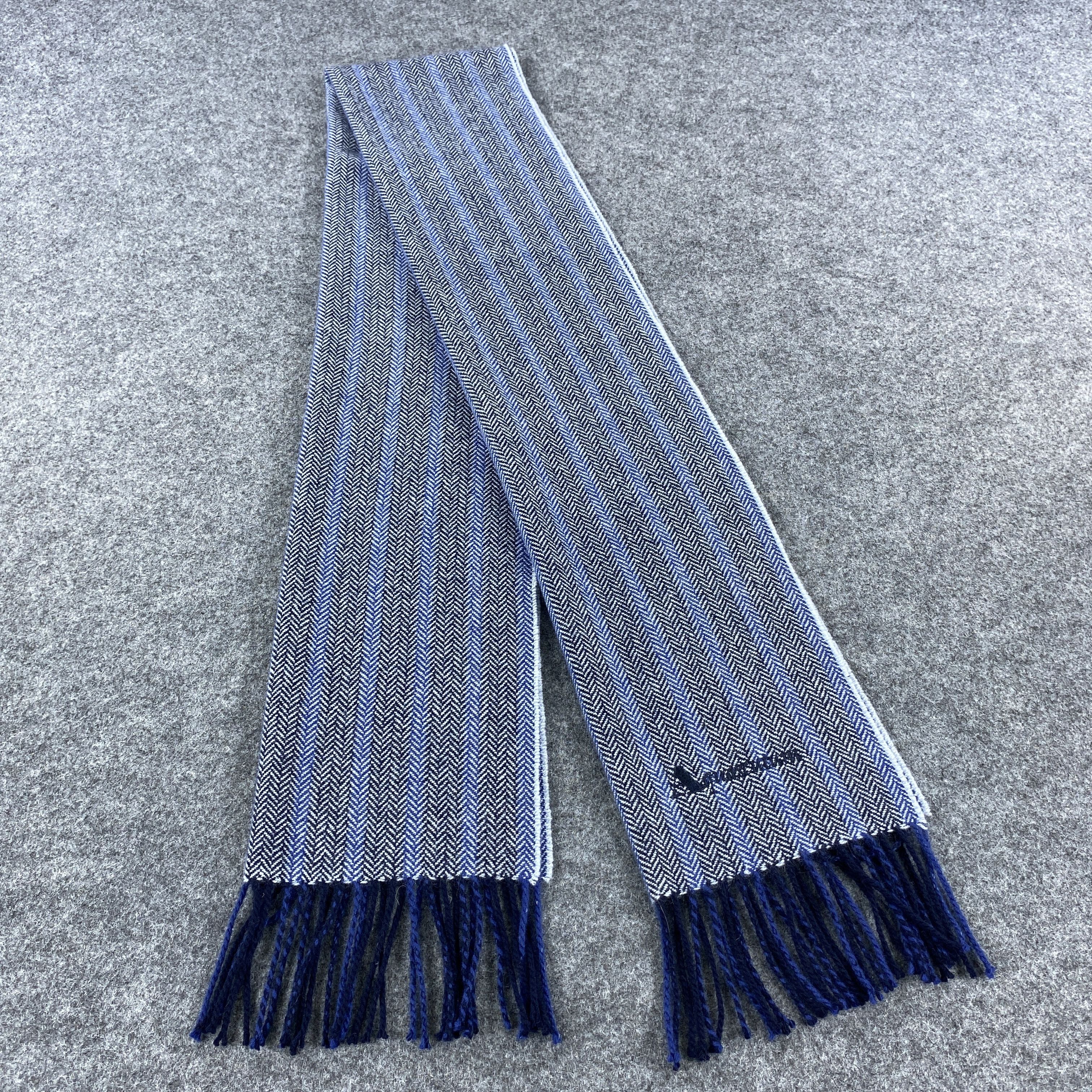 Aquascutum × Vintage GF10589 Aquascutum Scarf Neck Wear Muffler Nova Check Size ONE SIZE - 1 Thumbnail