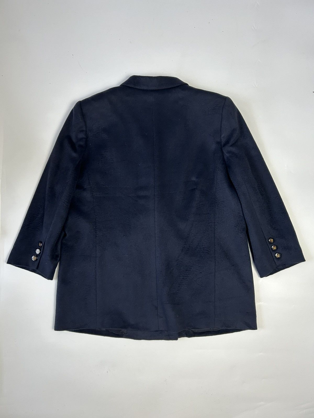 Designer 100% CASHMERE BY JULES TOURNIER MADE IN FRANCE WOOL BLAZER Size ONE SIZE - 4 Thumbnail