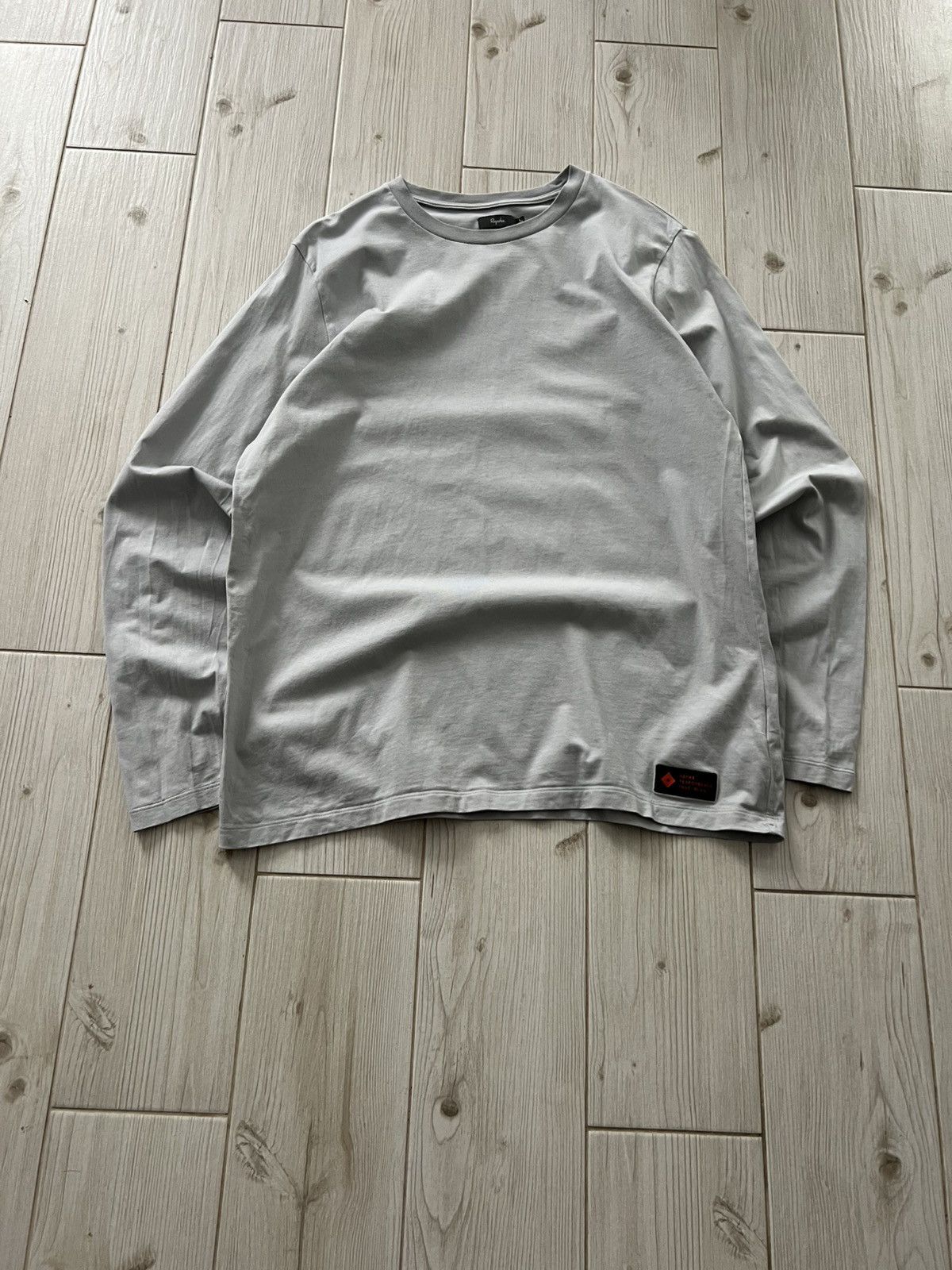 Rapha Rapha Trail Long Sleeve T-Shirt Pullover Gray Mens Size US L / EU 52-54 / 3 - 5 Thumbnail