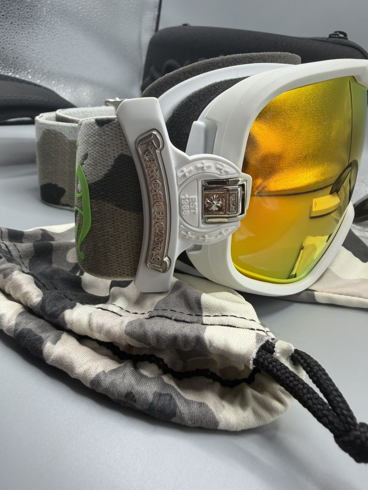 Chrome Hearts Chrome Hearts Ski Goggles Size ONE SIZE - 2 Thumbnail