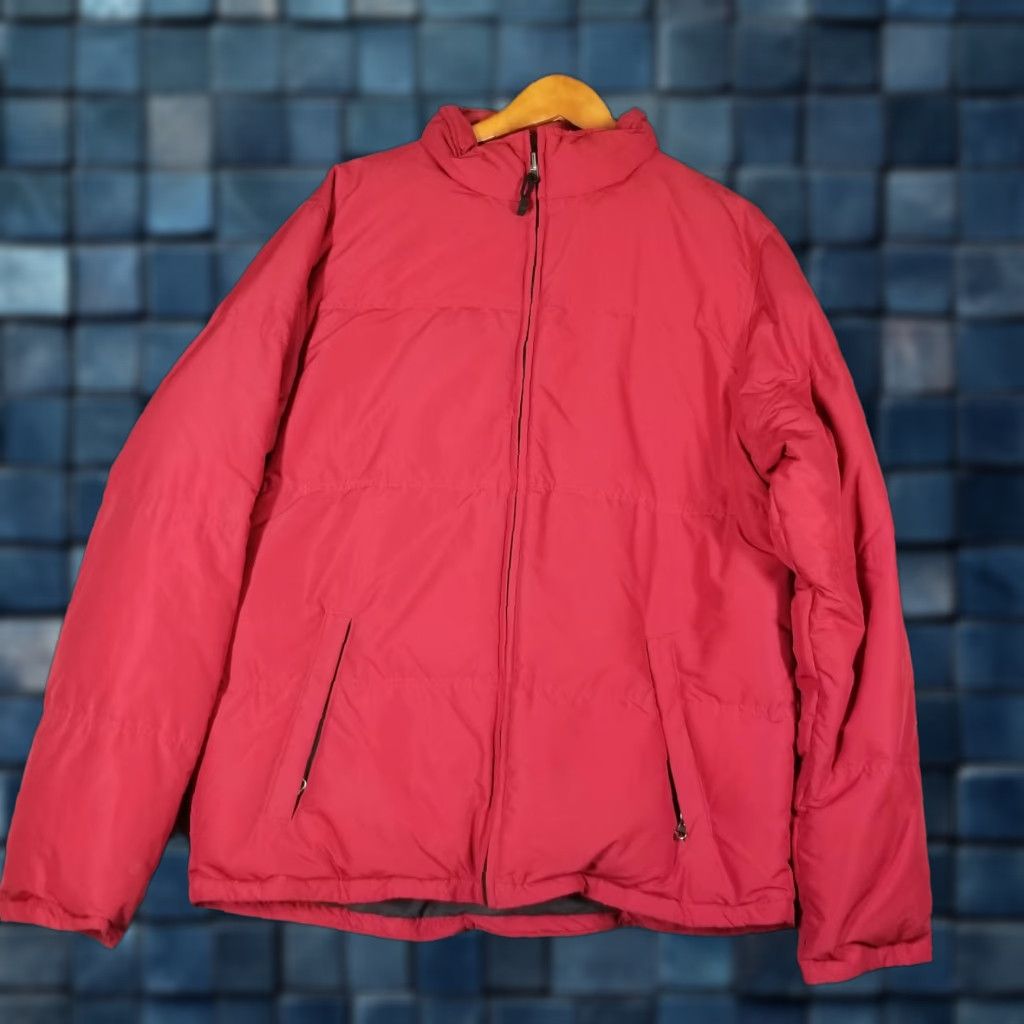 Eddie Bauer Eddie Bauer Jacket Mens Large Tall Goose Down Puffer Full Zip Winter Coat Warm Red Size US L / EU 52-54 / 3 - 1 Thumbnail