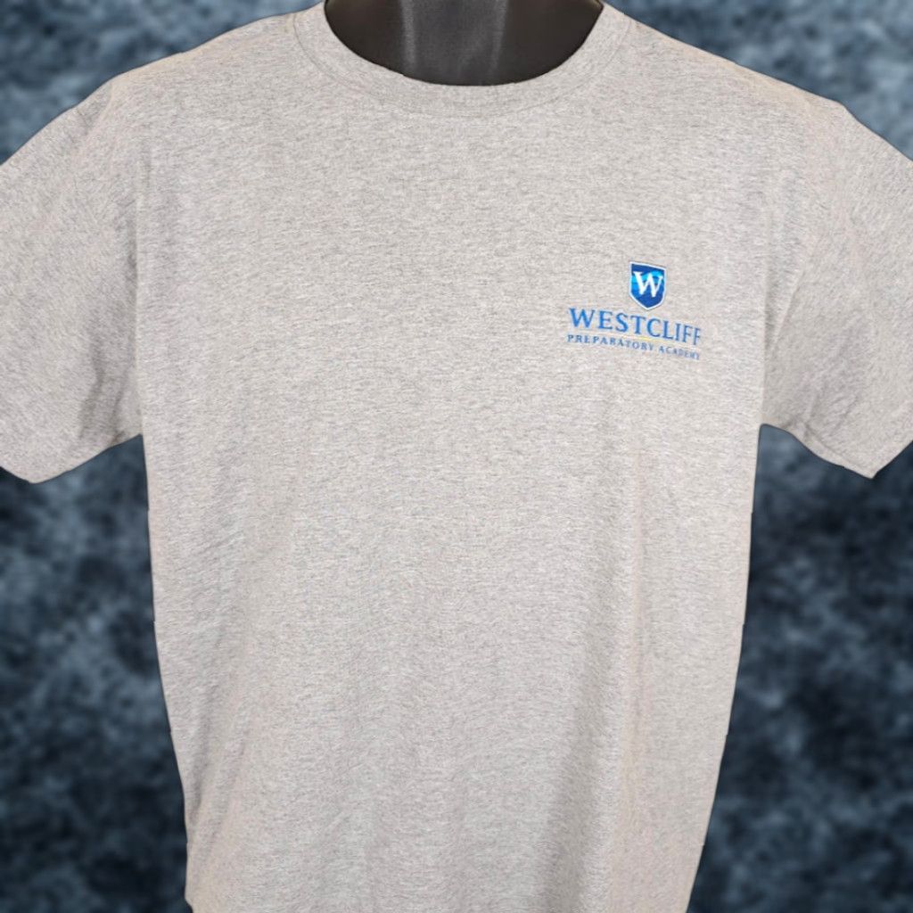 Gildan Gildan Westcliff Prep T Shirt Mens Size Medium Gray California College Prep High School Shirt Boys? Size US M / EU 48-50 / 2 - 1 Thumbnail