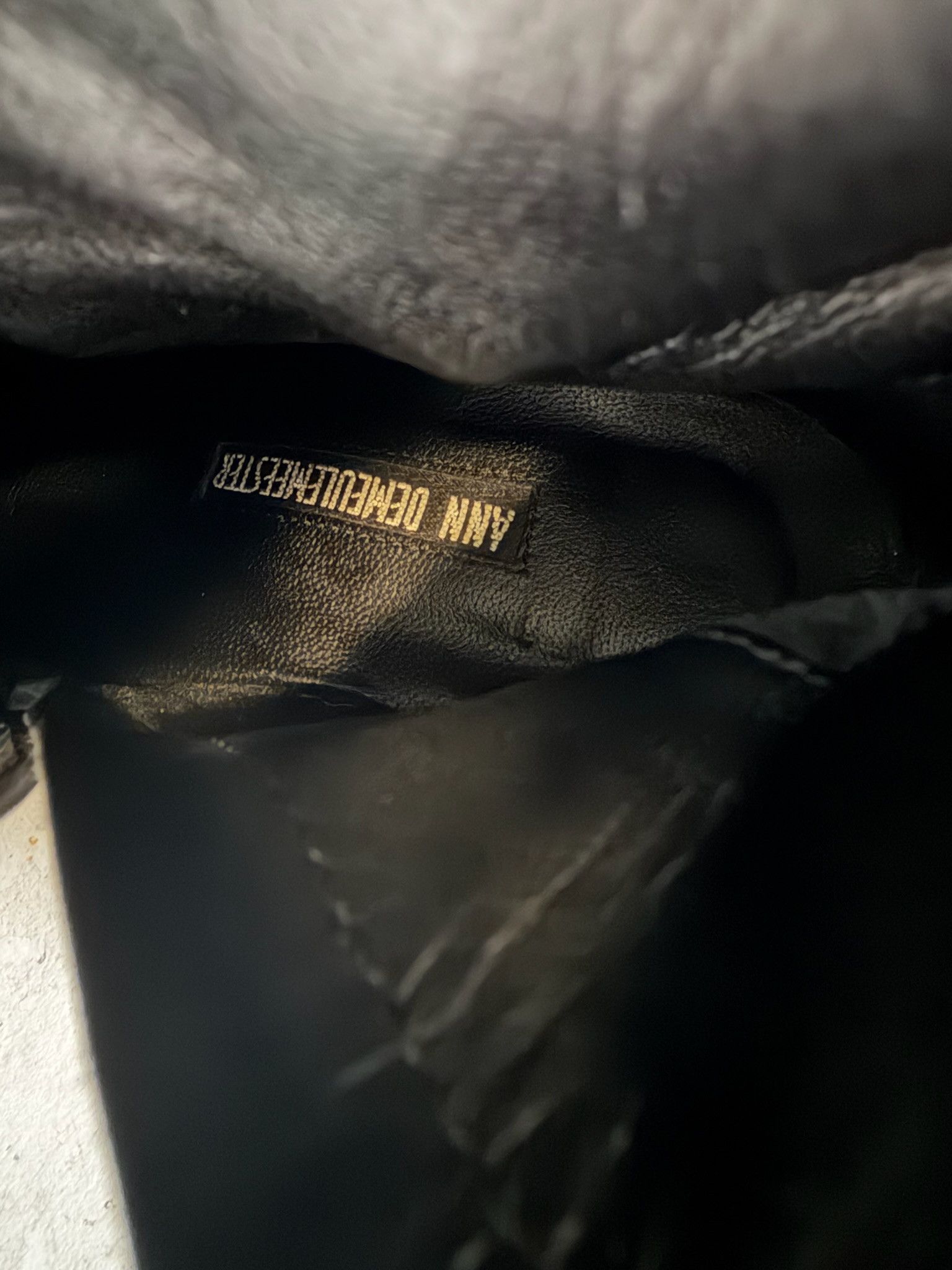 Ann Demeulemeester Ann Demeulemeester FW09 Calf Leather Wedge Boots Size US 6.5 / IT 36.5 - 7 Thumbnail