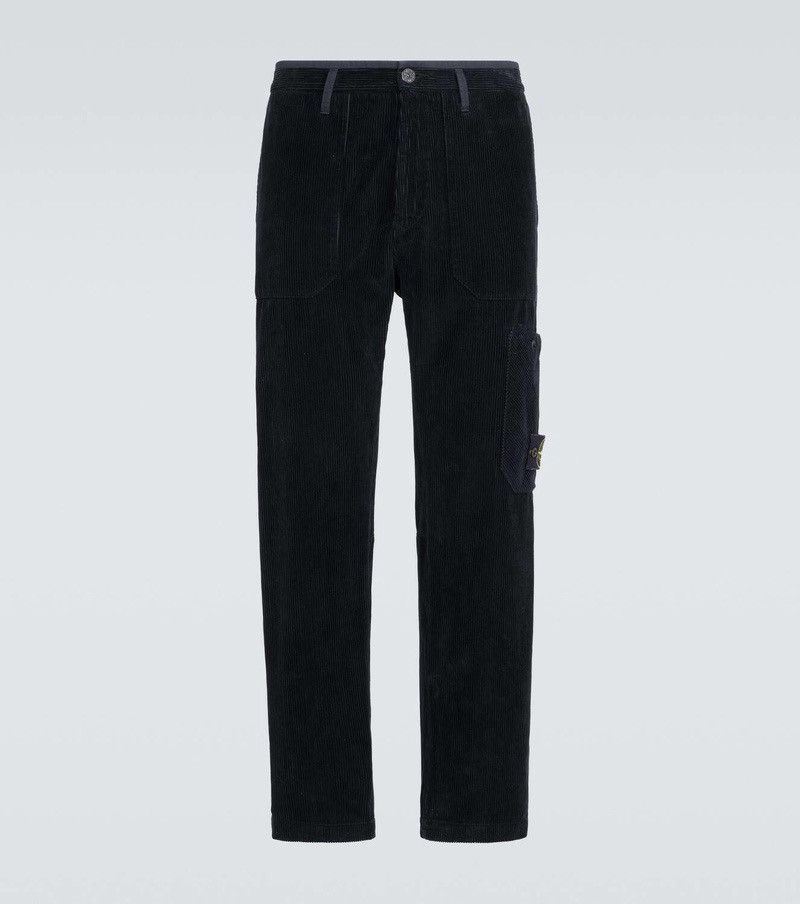 Stone Island Stone Island Corduroy Type-RE Cargo Pants Black Size US 34 / EU 50 - 5 Thumbnail