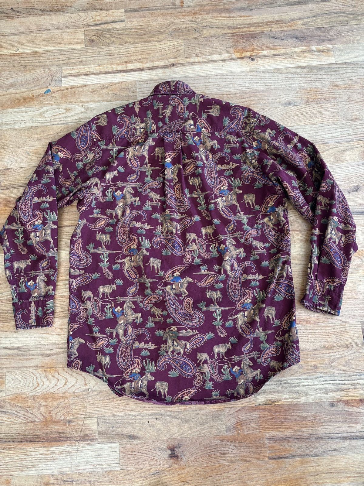 Polo Ralph Lauren Vintage Chaps Ralph Lauren Frontier Paisley Western Cowboy Size US L / EU 52-54 / 3 - 4 Thumbnail