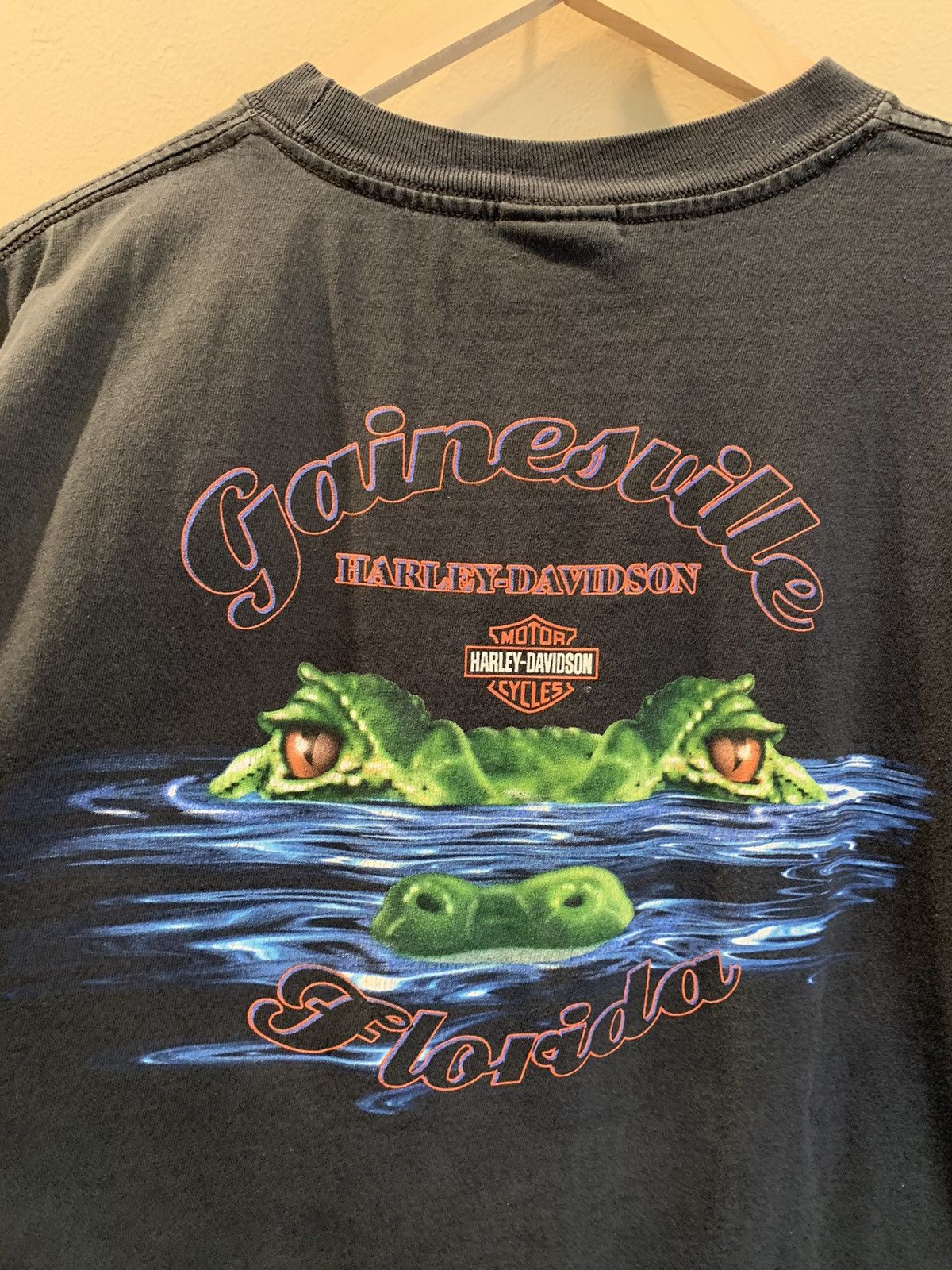 Harley Davidson × Vintage *RARE* Vintage Harley Davidson Gainesville Florida T-Shirt L Size US L / EU 52-54 / 3 - 4 Thumbnail