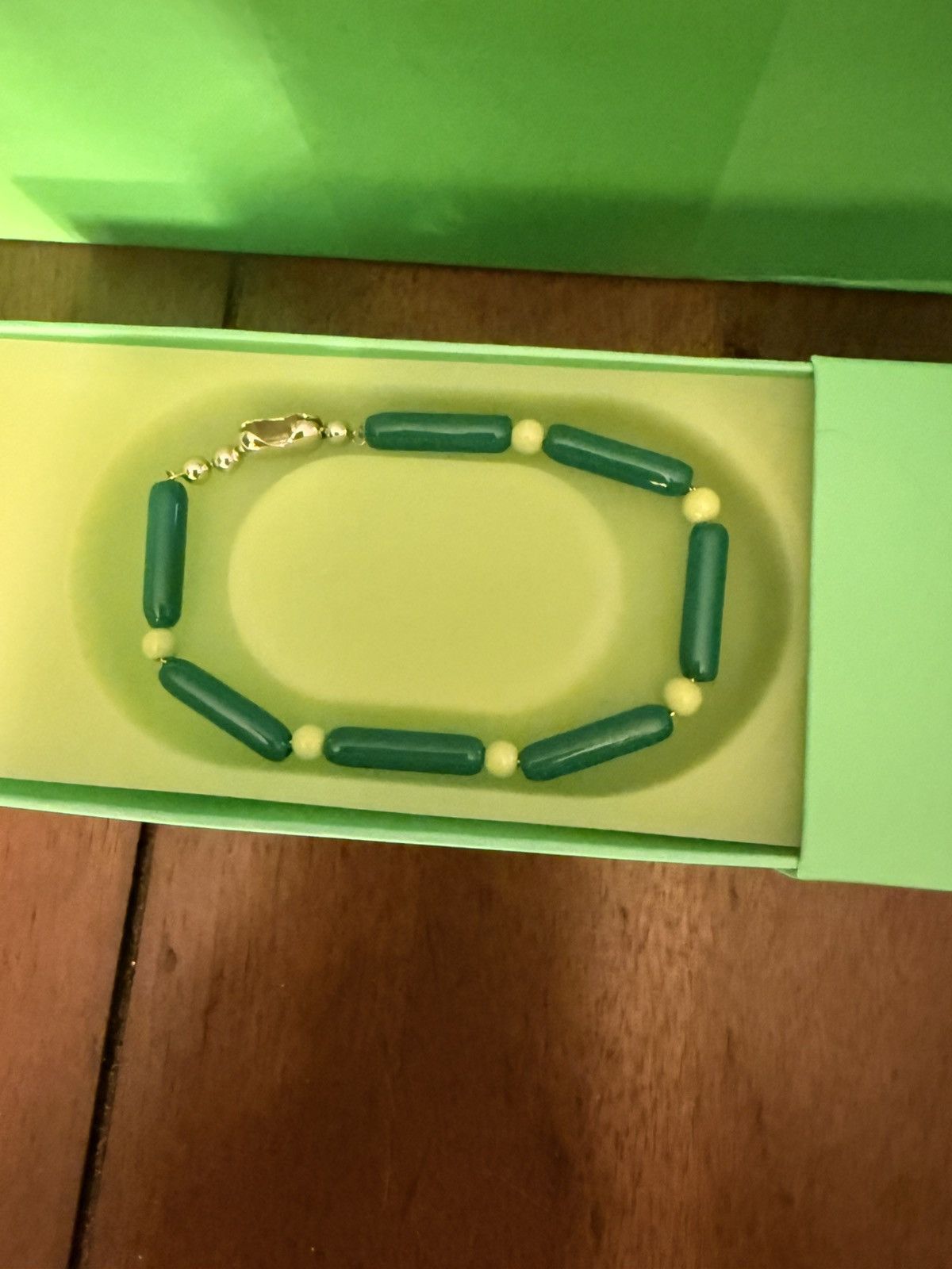 Homer INA Bracelet Green Jade