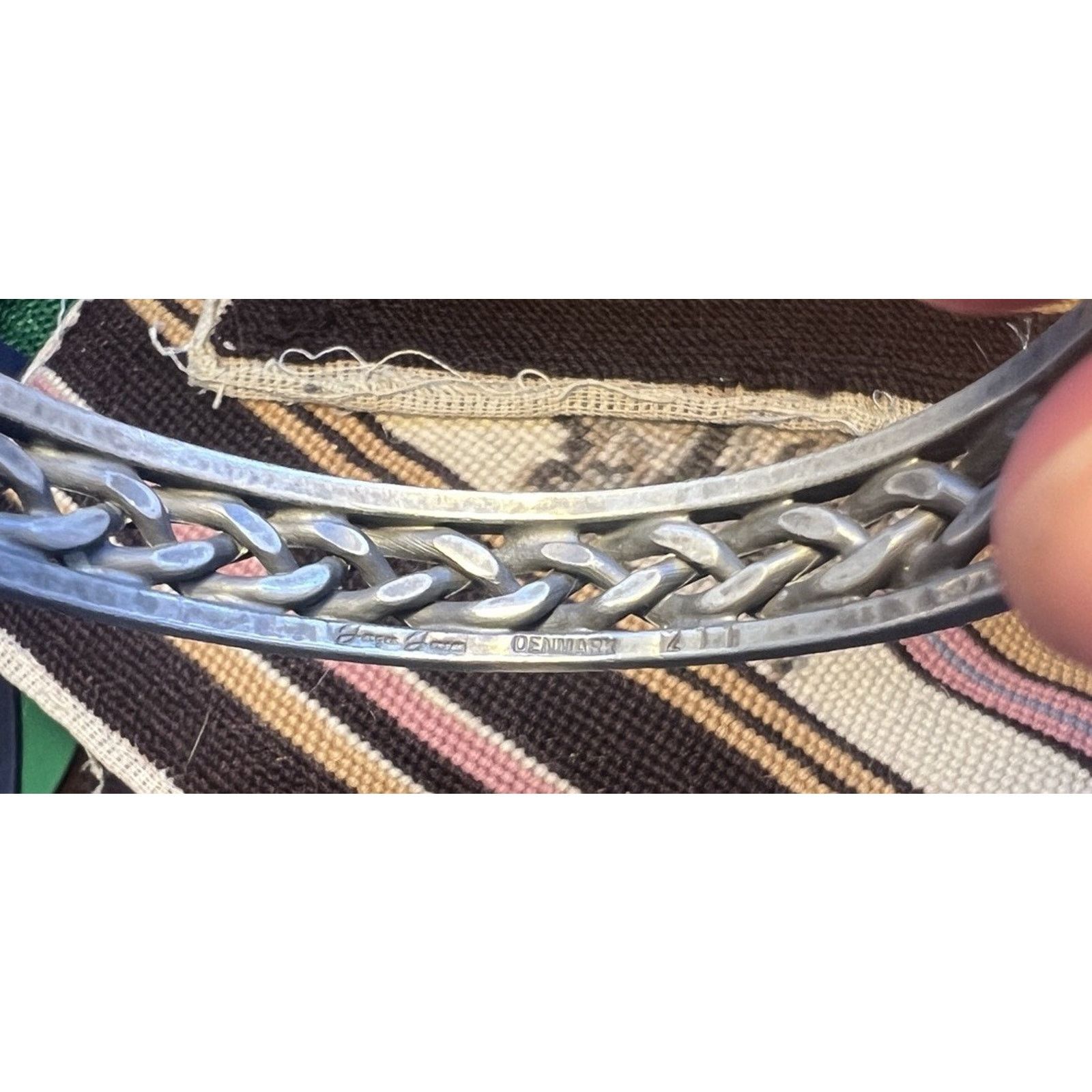 Other Vintage Jorgen Georg Jensen Pewter #211 Bracelet 7.5in 44g Size ONE SIZE - 2 Thumbnail