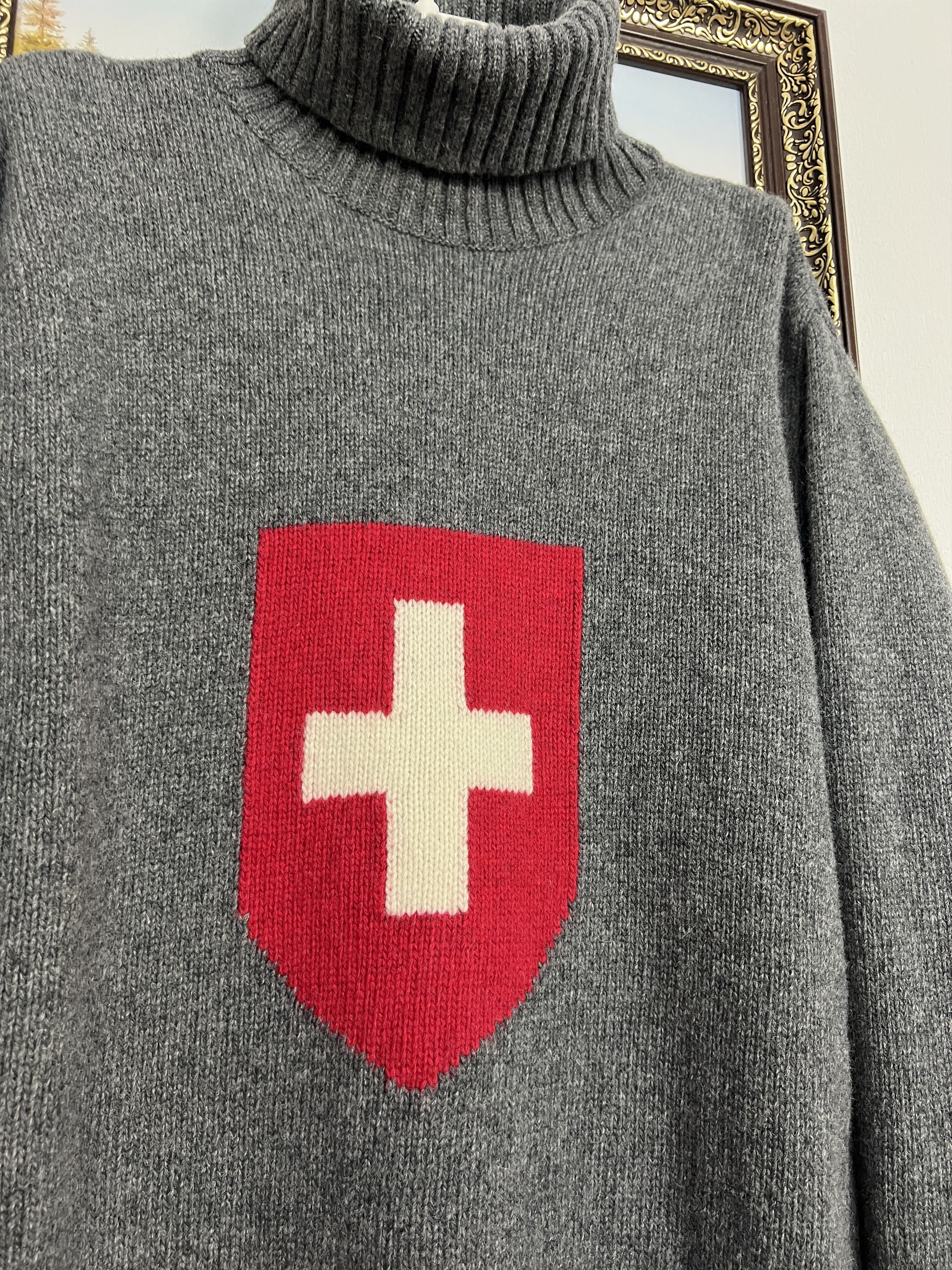 Strellson Swiss Strellson Swiss Cross Sweater Jumper Pullover Rare Size US XL / EU 56 / 4 - 3 Thumbnail