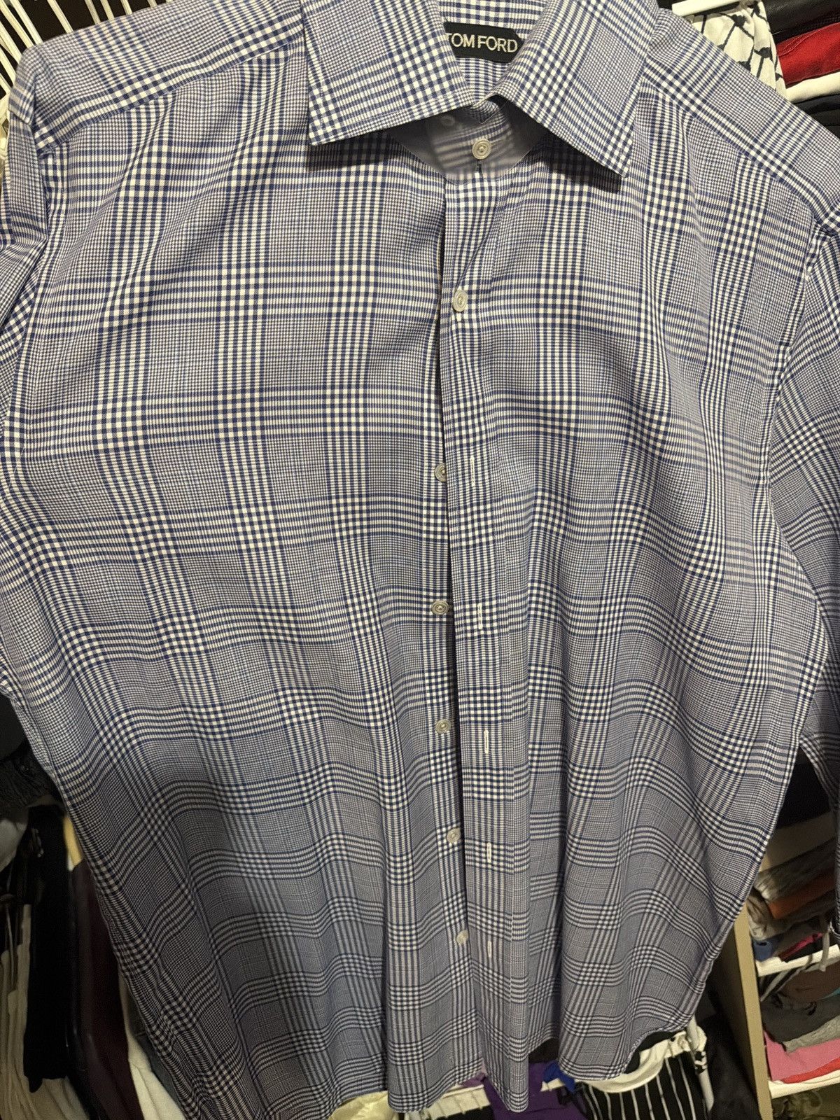 Tom Ford TOM FORD DRESS SHIRT - Like new conditon Size US XL / EU 56 / 4 - 3 Thumbnail