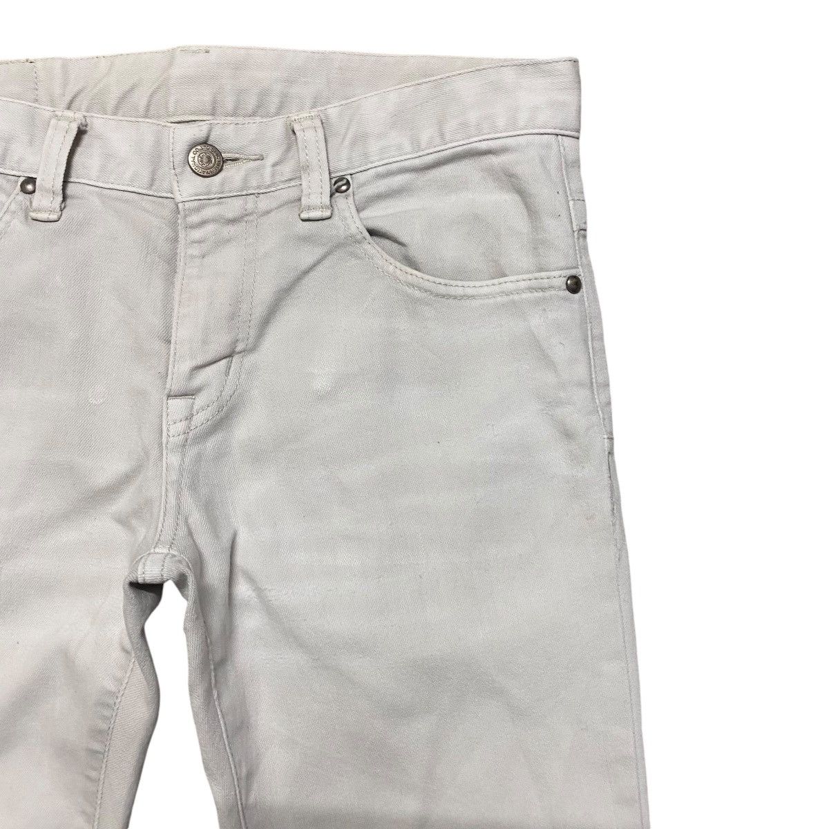 Tornado Mart Tornado Mart White Denim Flare Jeans Size US 28 / EU 44 - 5 Thumbnail