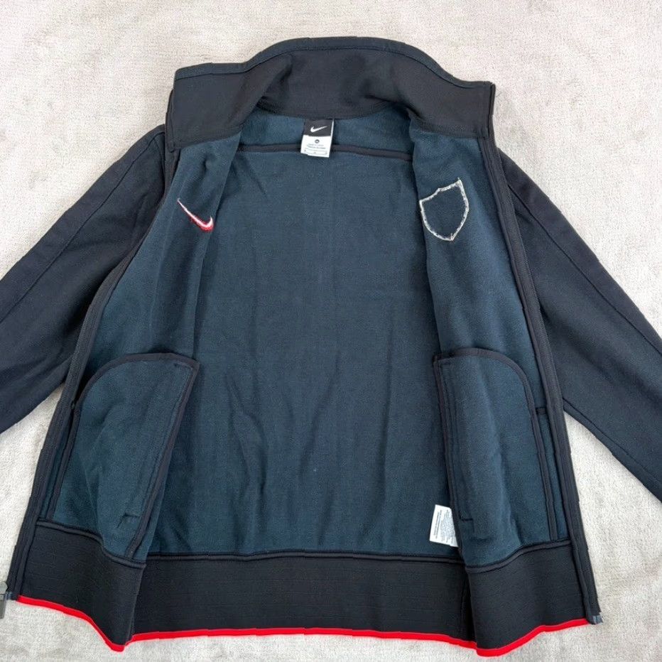 Nike Nike Track Jacket Women M Black USA Olympics Full Zip Casual Outdoor Shirt Size M / US 6-8 / IT 42-44 - 5 Thumbnail