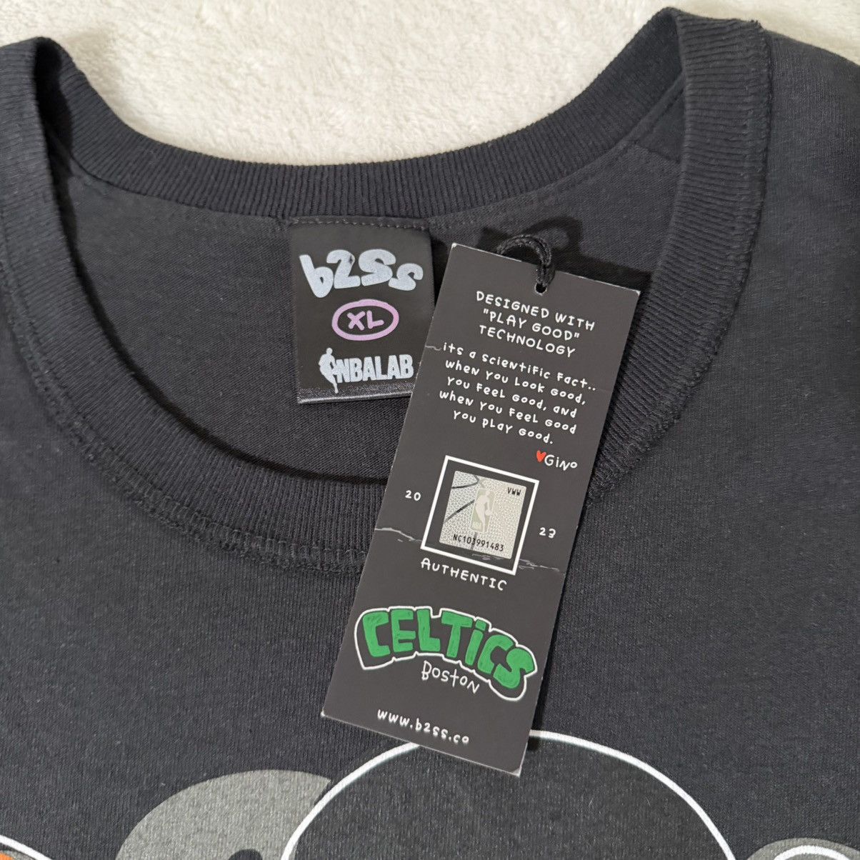 NBA B2SS x NBA LAB Boston Celtics oversized t-shirt Size US XL / EU 56 / 4 - 4 Thumbnail