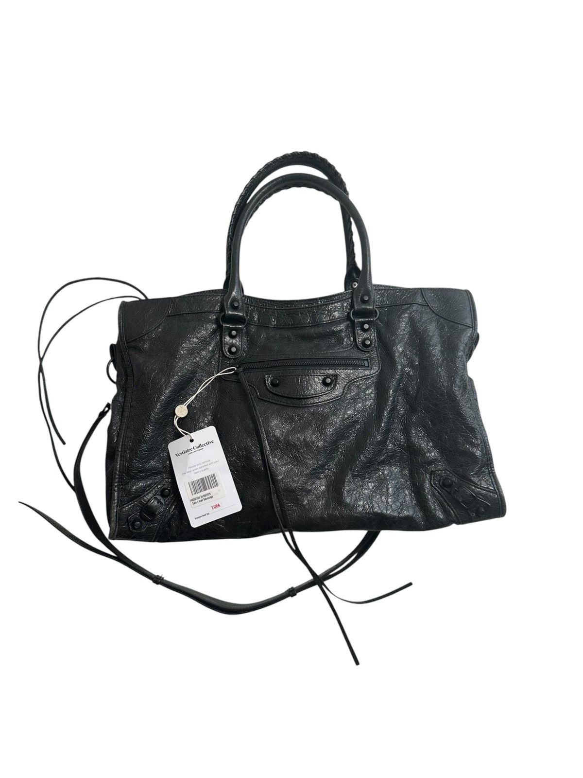 Balenciaga Demna Le City Large in Black, Men's