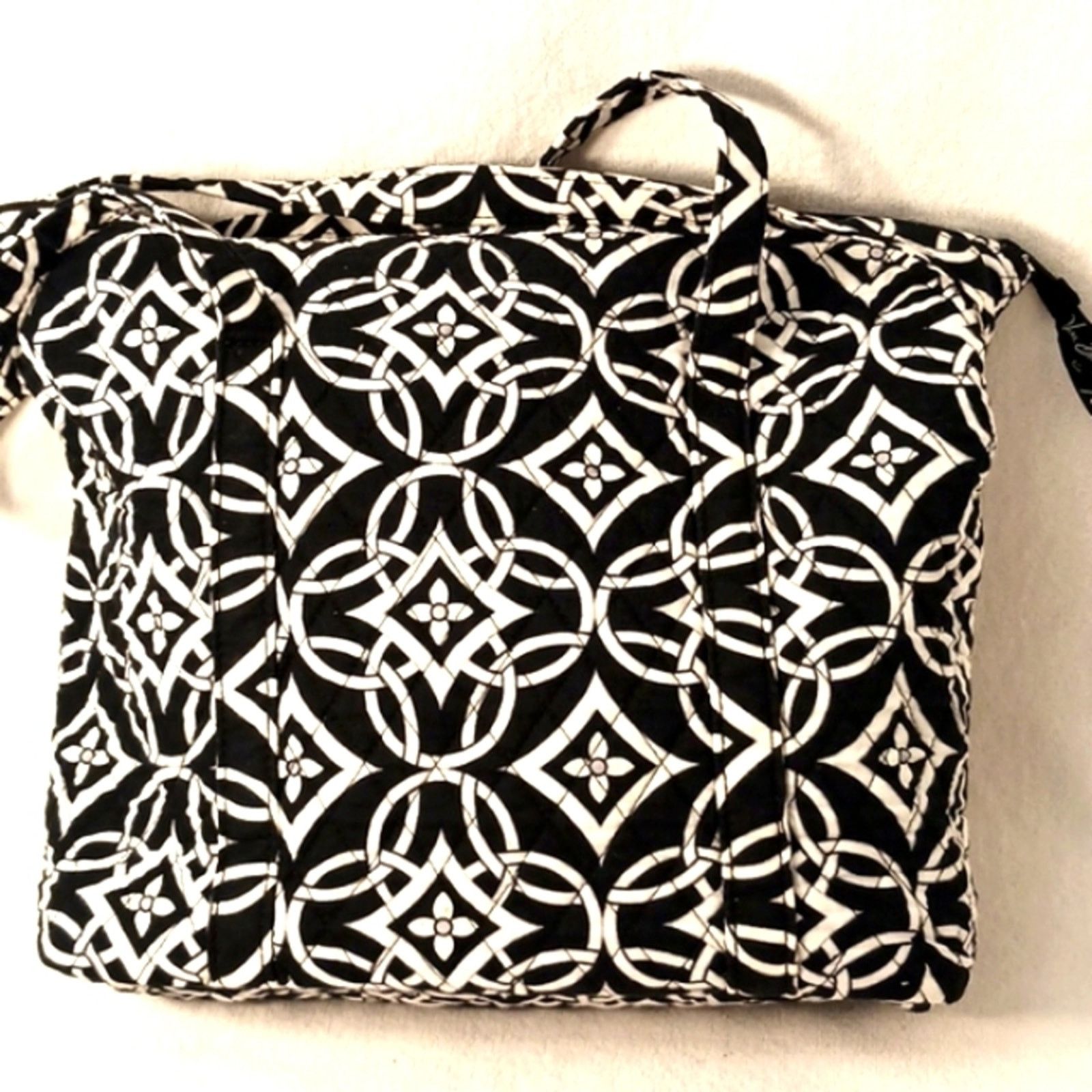 Vera Bradley Vera Bradley Shoulder Bag BLACK WHITE Paisley Minimalist Size ONE SIZE - 8 Thumbnail