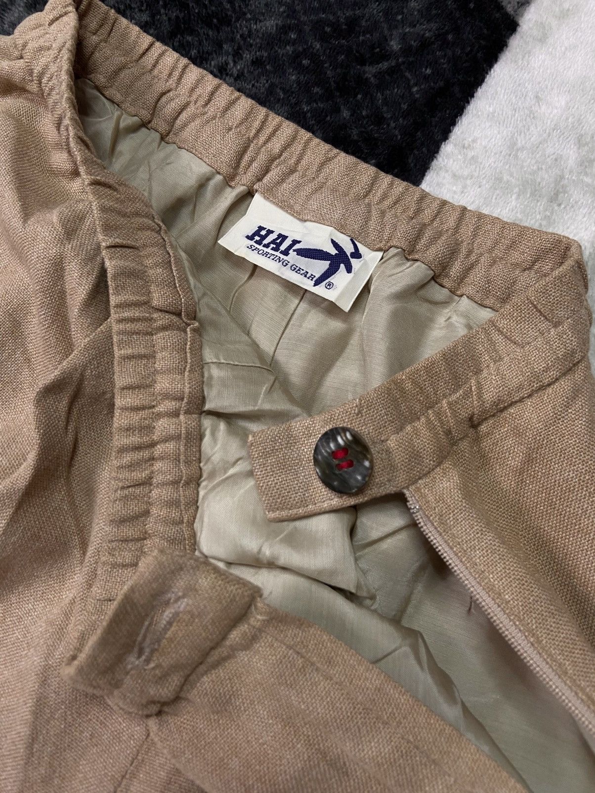 Hai Sporting Gear Issey Miyake HAI Sporting Gear Smocked Utility Pants 1980s Size 24" / US 00 / IT 34 - 5 Thumbnail