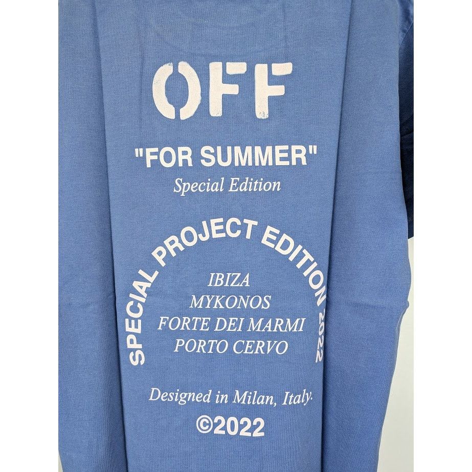 Off-White o1rshd1 SMR-Ibiza T-Shirt in Blue White Size US S / EU 44-46 / 1 - 20 Thumbnail