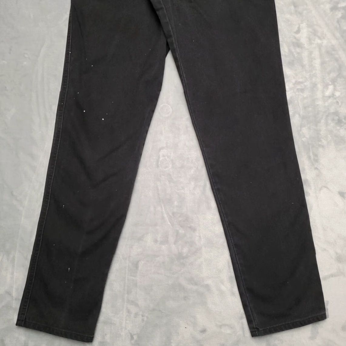 Vintage VINTAGE Rockies Jeans Womens 7/8 Black Denim Pleated High Rise Riding 90s Y2K Jeans Womens 8 Black Denim High Rise 7/8 Size 30" / US 8 / IT 44 - 2 Thumbnail