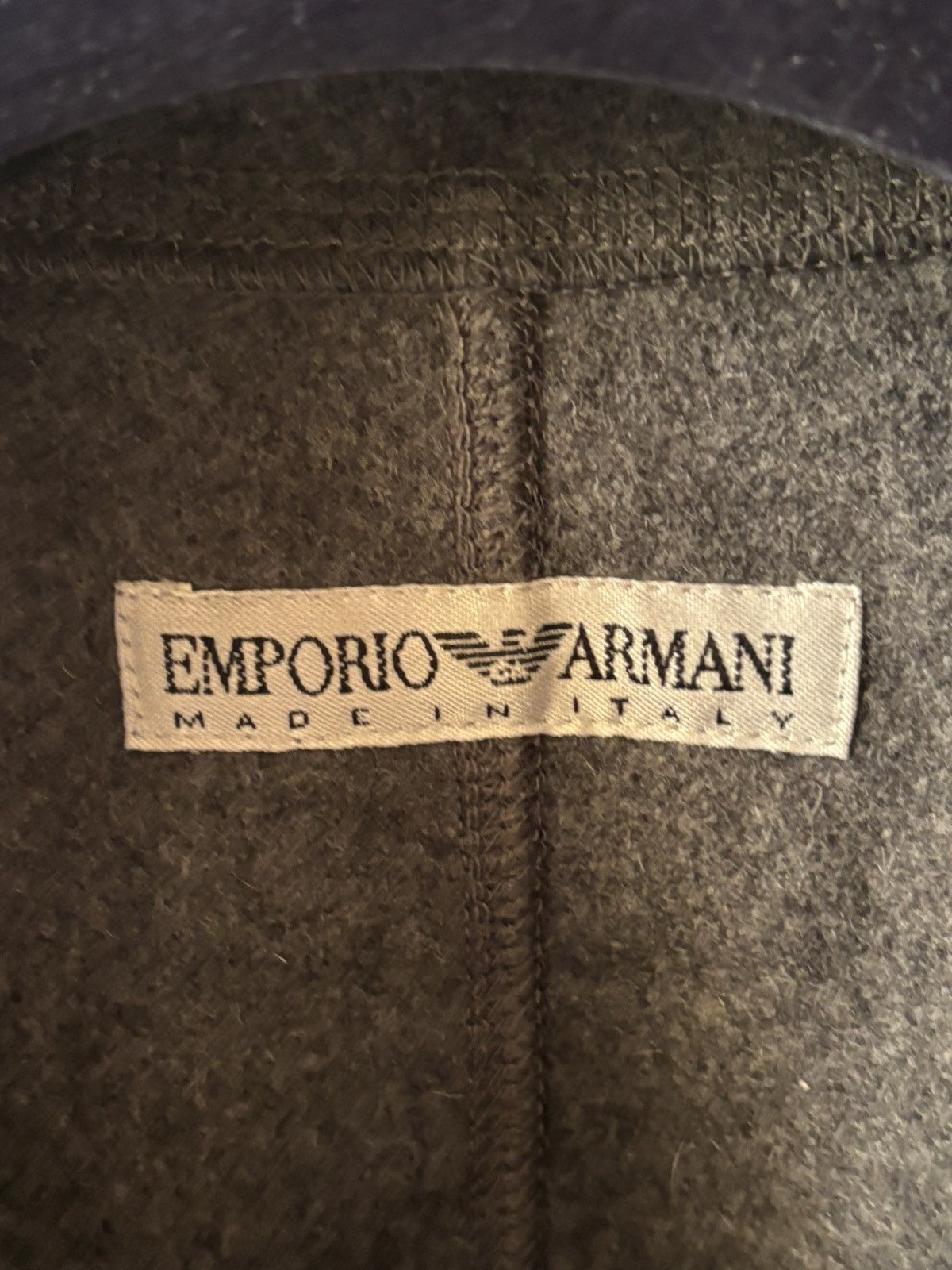 Emporio Armani Vintage Emporio Armani Wool Vest Size US M / EU 48-50 / 2 - 8 Thumbnail