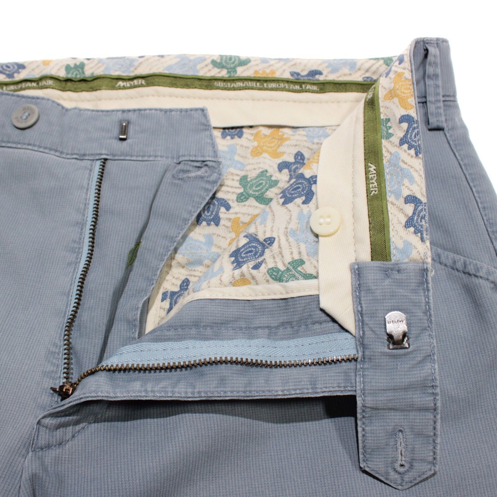 Other Meyer New with tags Chino Size 34 US In Blue Size US 34 / EU 50 - 3 Thumbnail