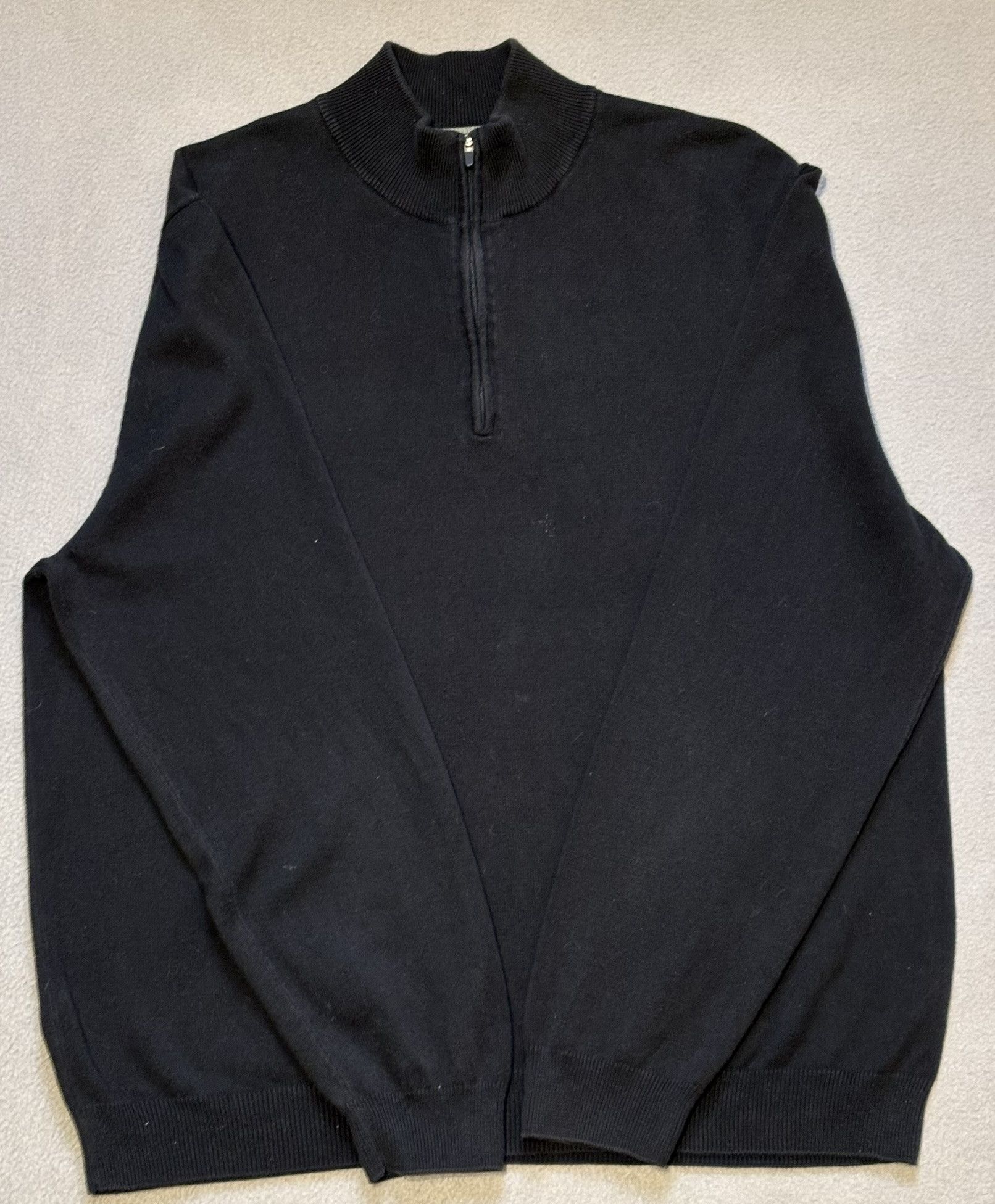 Eddie Bauer Eddie Bauer 1/4 zip sweater Black Large Size US L / EU 52-54 / 3 - 6 Thumbnail