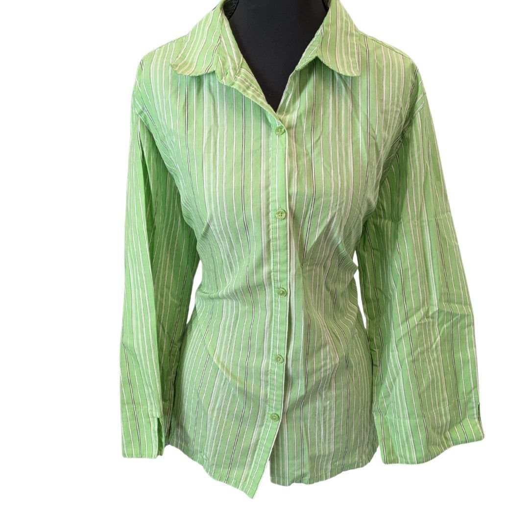 Vintage Vintage 1/2 Sleeve Button-Up | Women's XL | Studio Works Size XL / US 12-14 / IT 48-50 - 1 Thumbnail