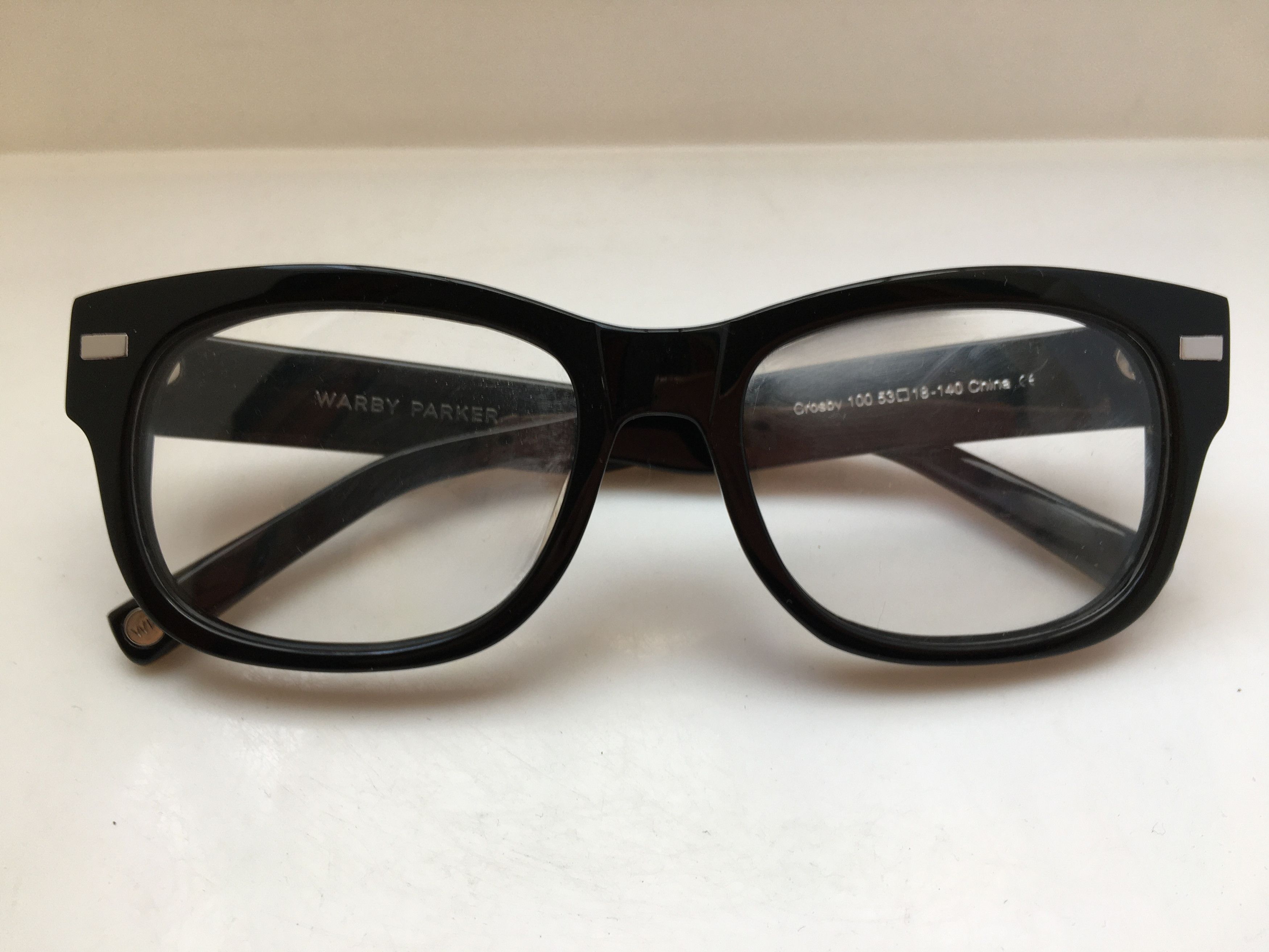 Warby Parker WARBY PARKER Crossby 100 Black Eyeglasses Frame Size ONE SIZE - 6 Thumbnail