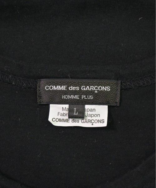 Comme des Garcons Homme Plus T-Shirts Cotton Plain Short Sleeve Crewneck Black Size US L / EU 52-54 / 3 - 6 Thumbnail