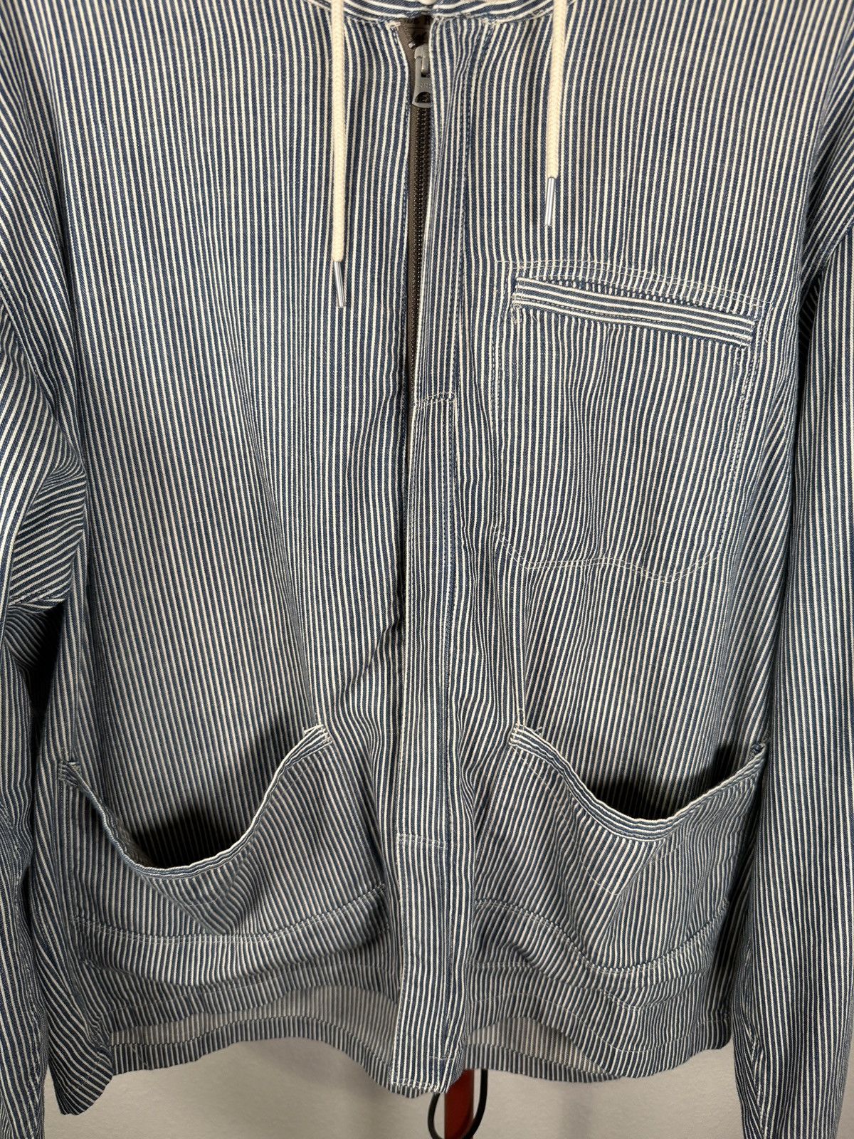 RRL Ralph Lauren Ralph Lauren RRL Hickory Striped Chore Jacket XL Size US XL / EU 56 / 4 - 3 Thumbnail