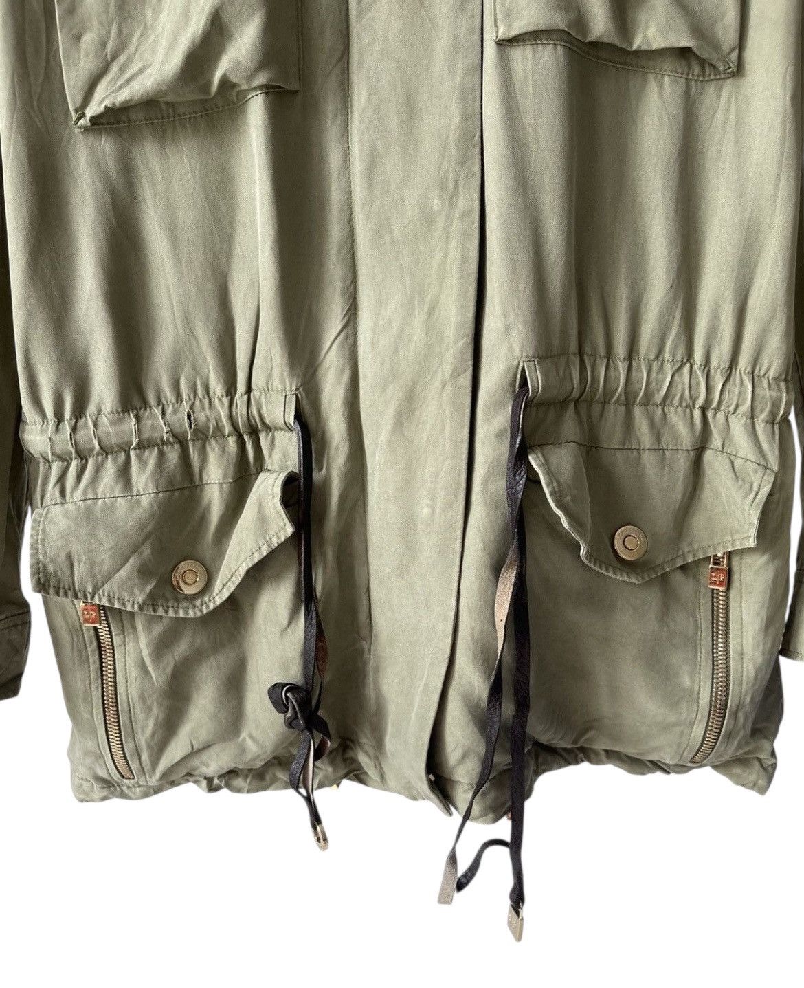 Loro Piana Loro Piana Jacket Green Army Size S / US 4 / IT 40 - 10 Thumbnail