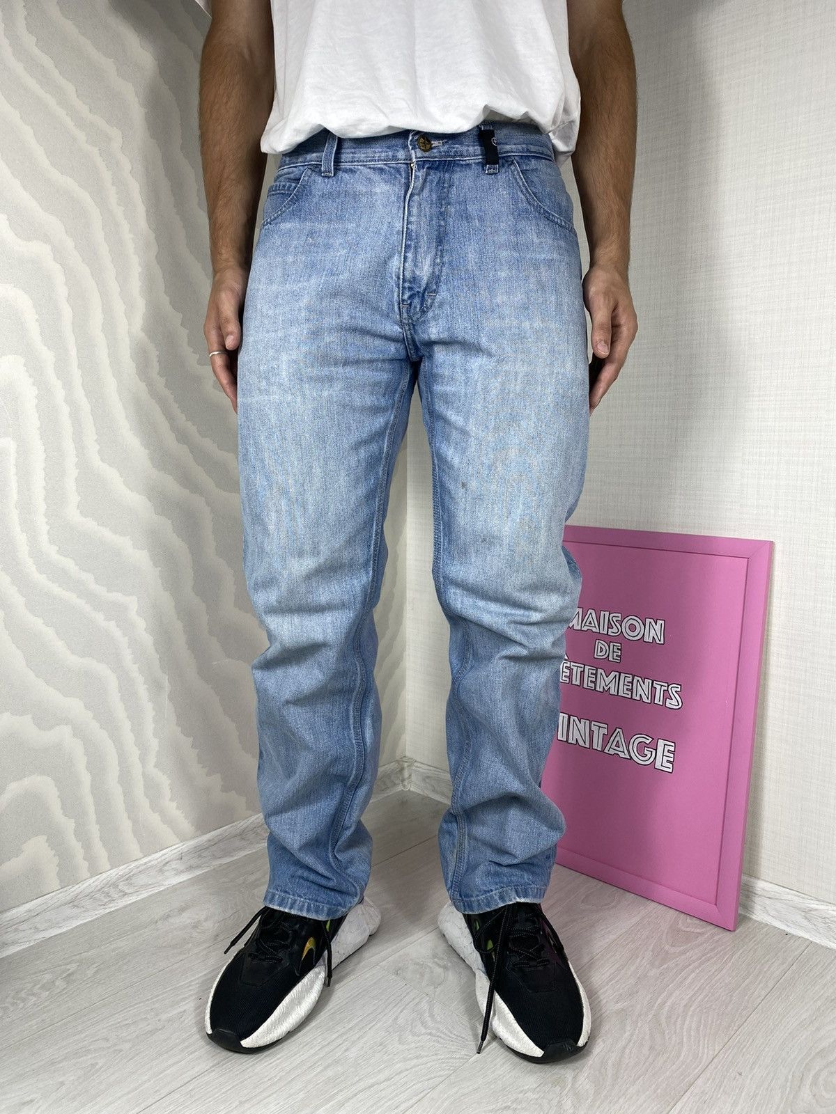 Orange size L spider worldwide pants