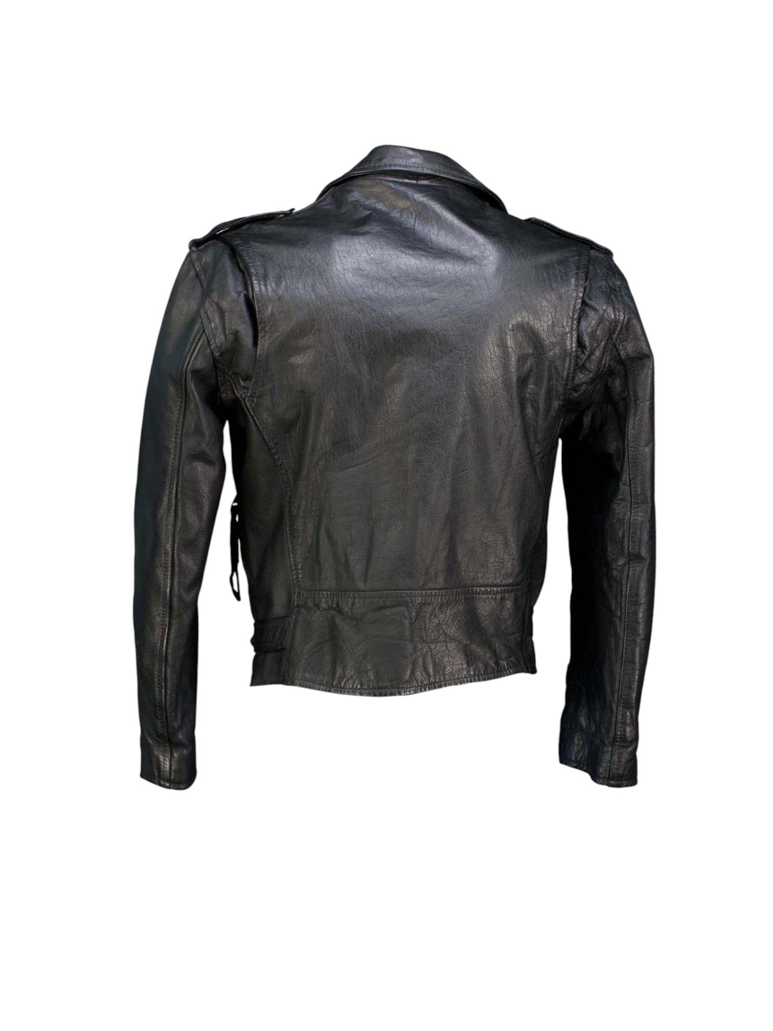 Boy London Boy London Vintage 80s Iconic Black Leather Biker Jacket S Size US S / EU 44-46 / 1 - 2 Thumbnail