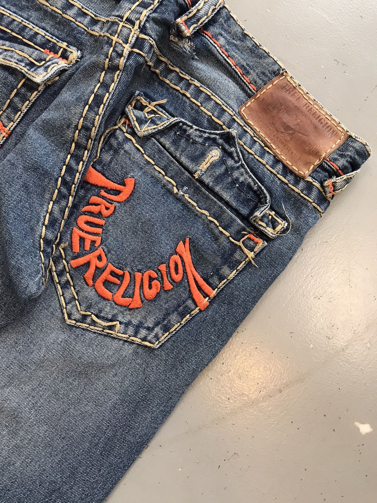Rock Revival Vintage true religion double stitch bootcut denim Size US 36 / EU 52 - 10 Thumbnail