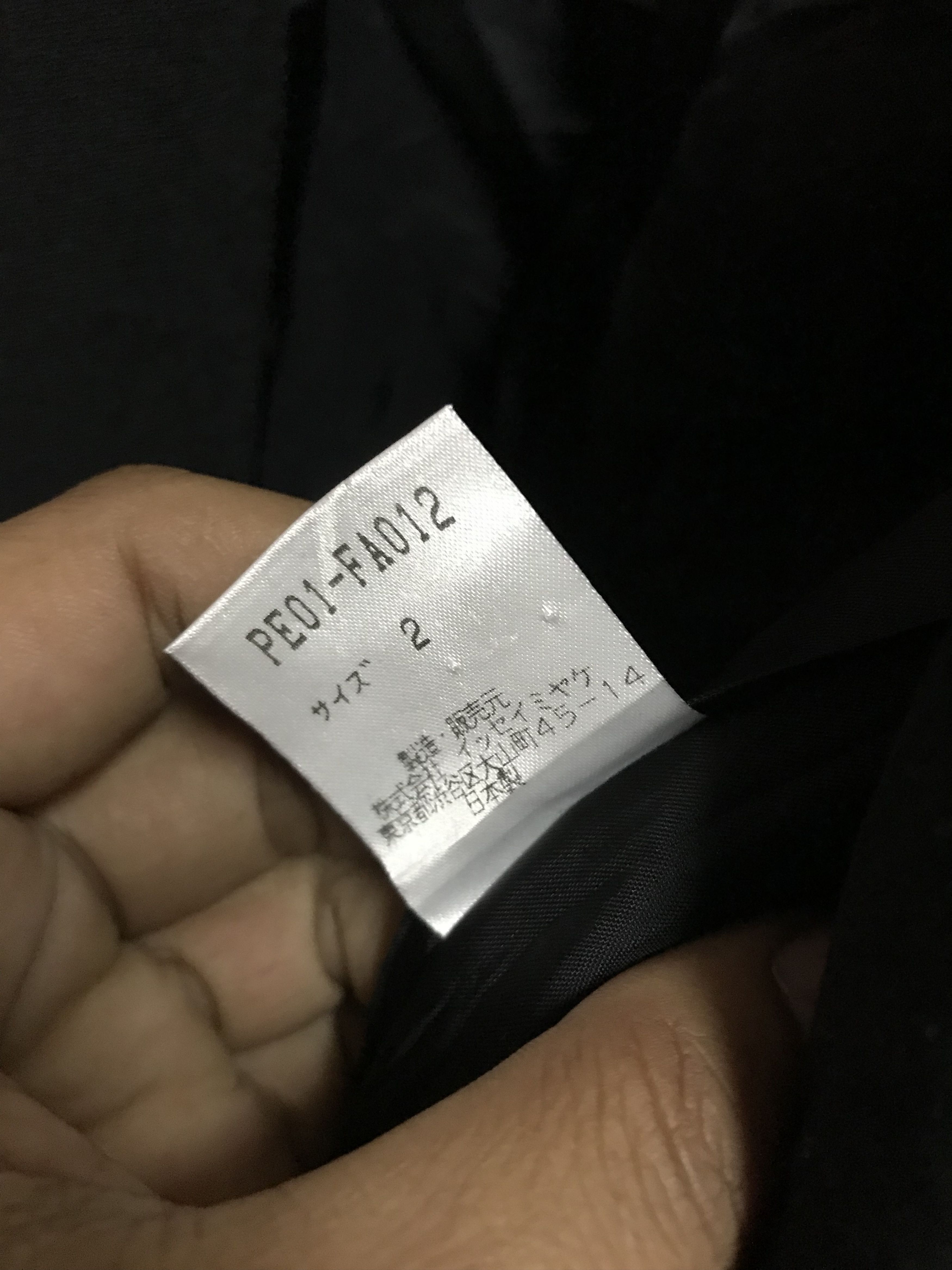 Issey Miyake Permenete Issey miyake Size US M / EU 48-50 / 2 - 4 Thumbnail