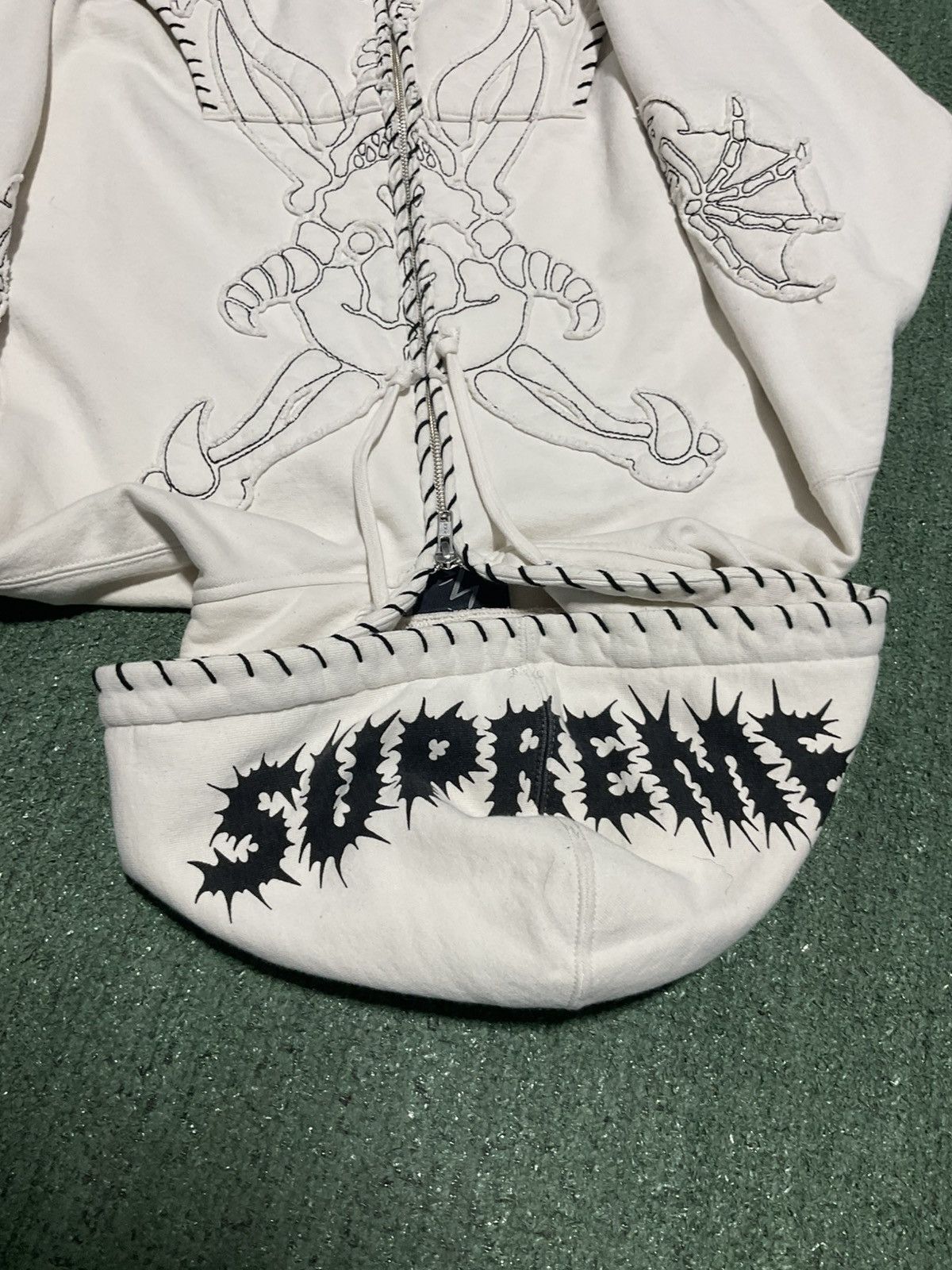 Supreme × Yohji Yamamoto Supreme Yohji Yamamoto cream zip up Size US S / EU 44-46 / 1 - 3 Thumbnail