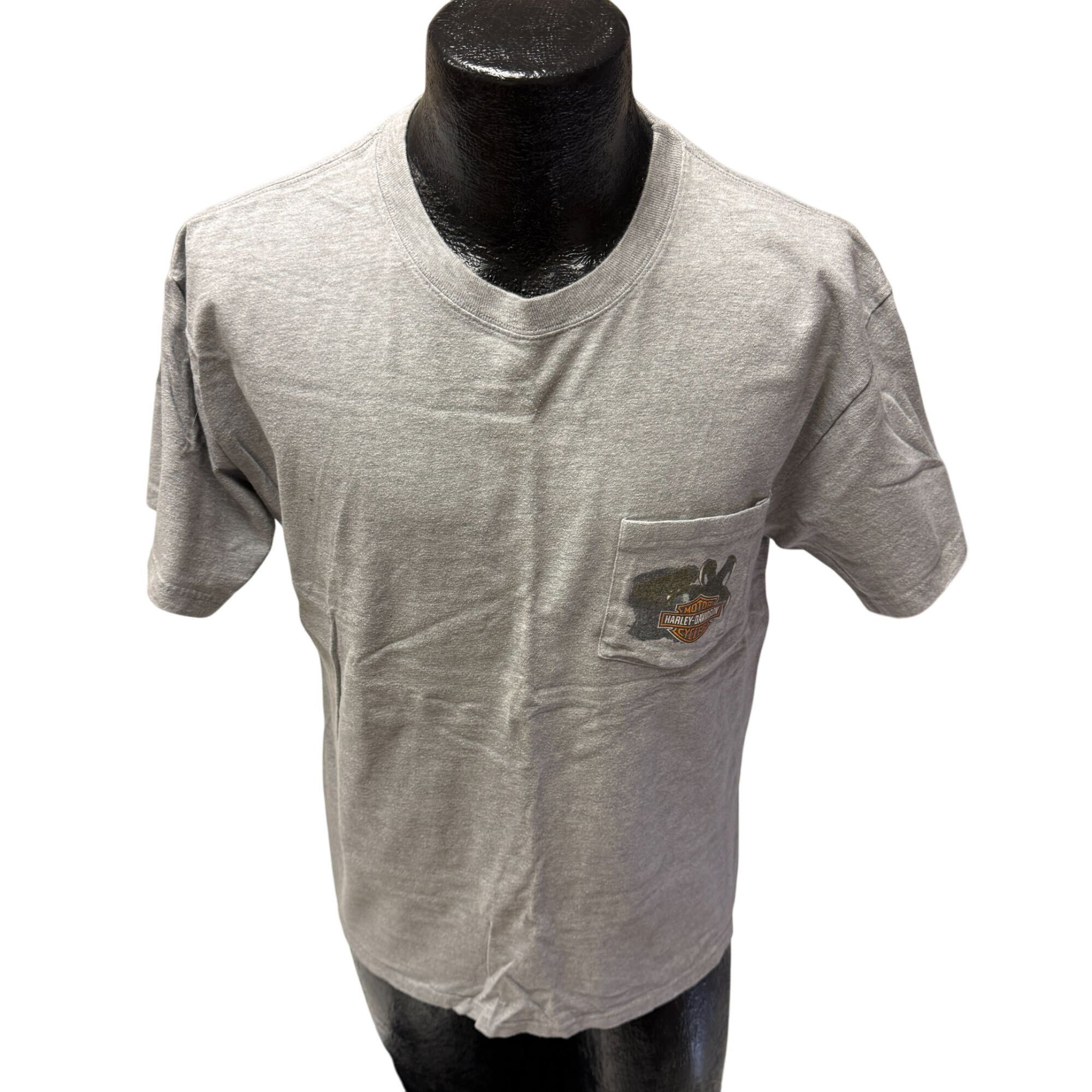 Harley Davidson Vtg Harley Davidson Heather SMOKEY MOUNTAIN DRAGON Shirt Size US L / EU 52-54 / 3 - 2 Thumbnail