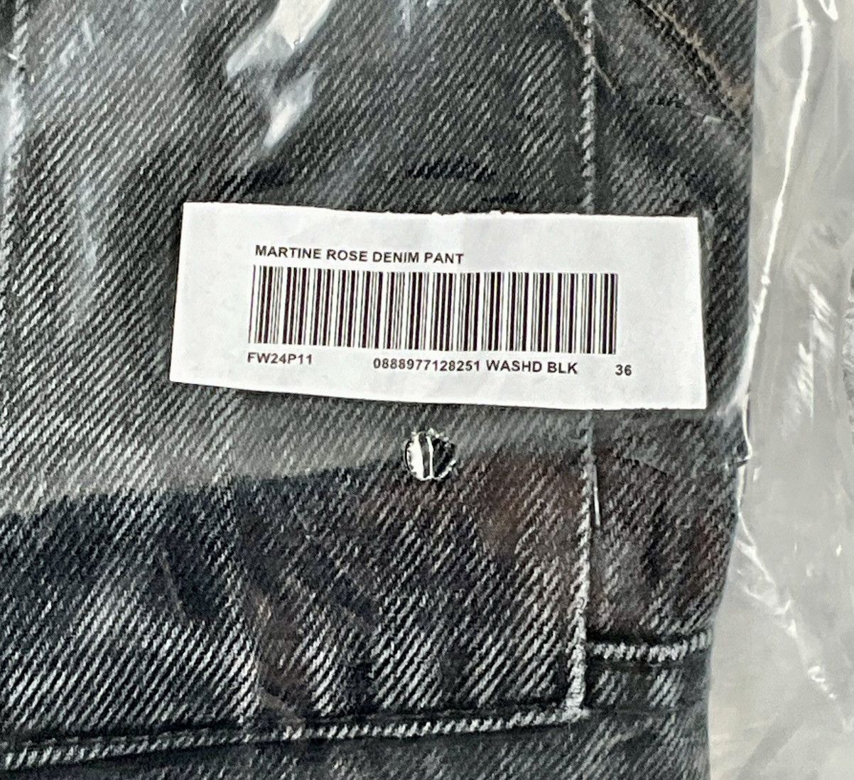 Martine Rose × Supreme New Supreme X Martine Rose Cargo Denim Jeans RARE 36 Size US 36 / EU 52 - 9 Thumbnail