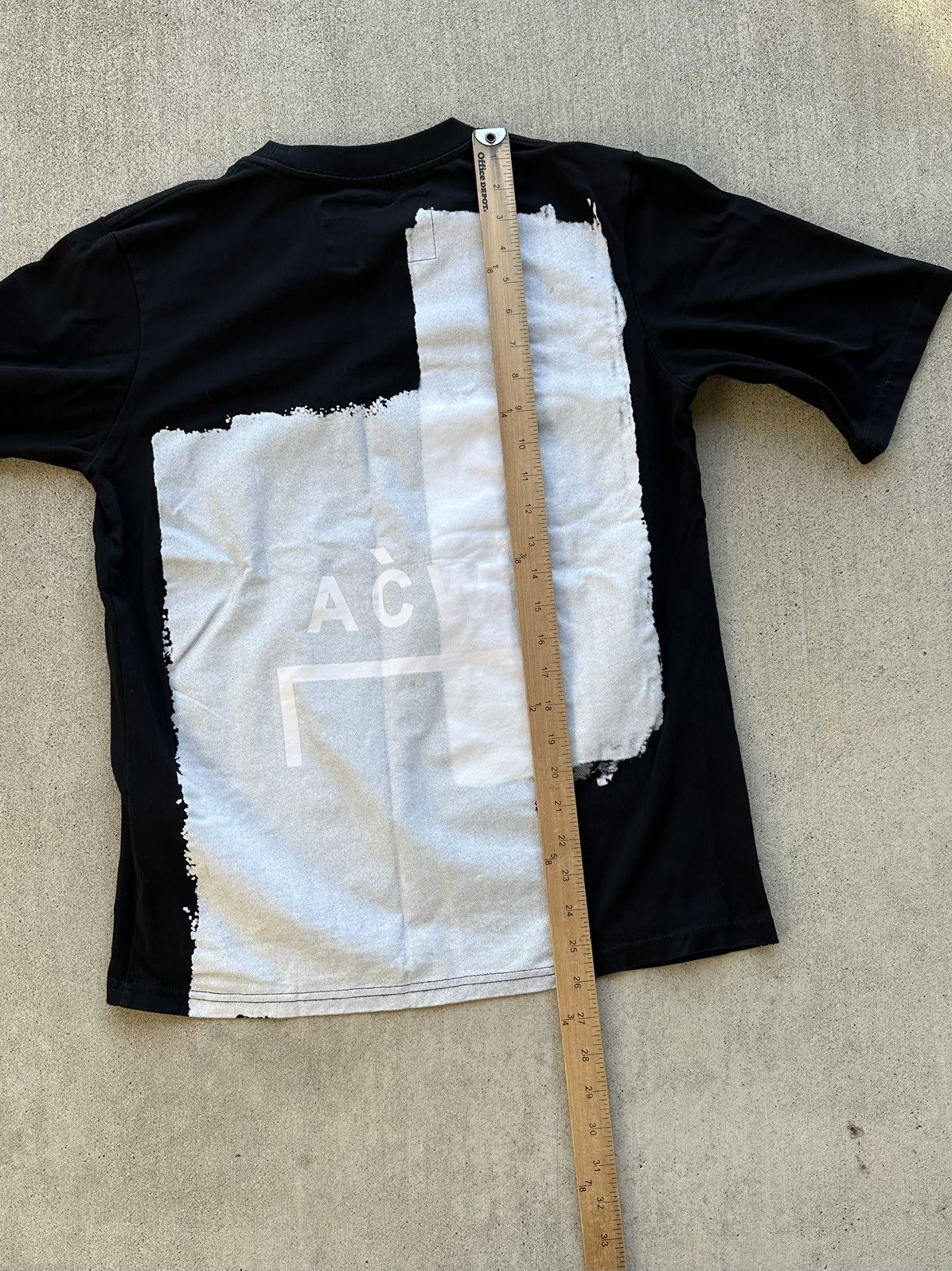 A-COLD-WALL* A Cold Wall Graphic Tee Shirt Men Size Small Black Authentic Size US S / EU 44-46 / 1 - 7 Thumbnail
