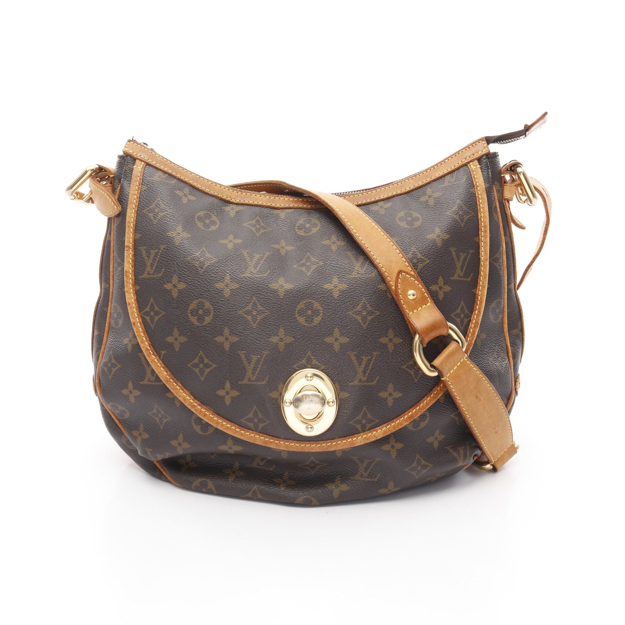 Louis Vuitton Louis Vuitton Tulum Gm Monogram Shoulder Bag Leather Brown Size ONE SIZE - 1 Thumbnail